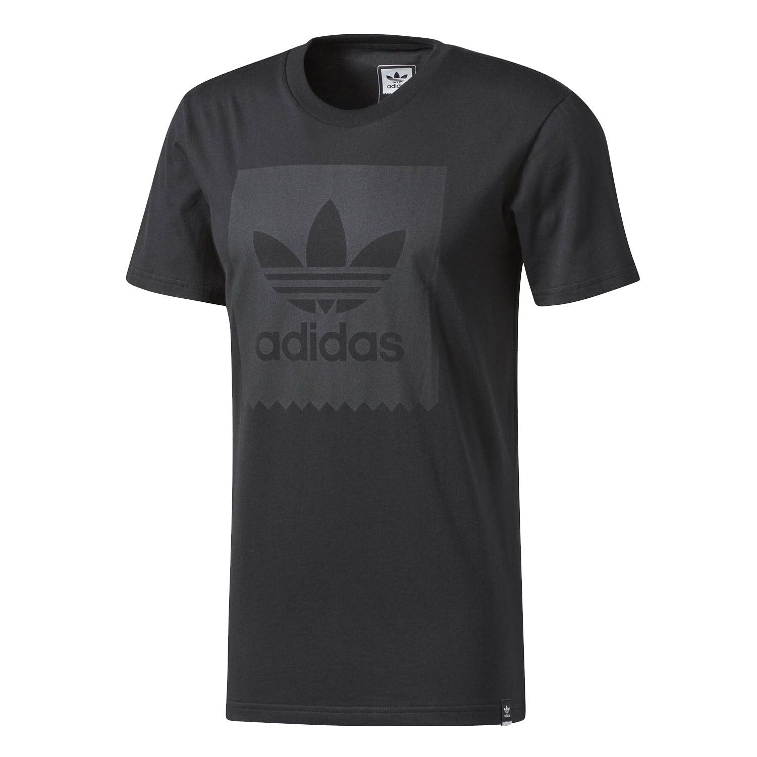 adidas Originals Backboard Logo Fill T Shirt - Black - ViaductClothing - -