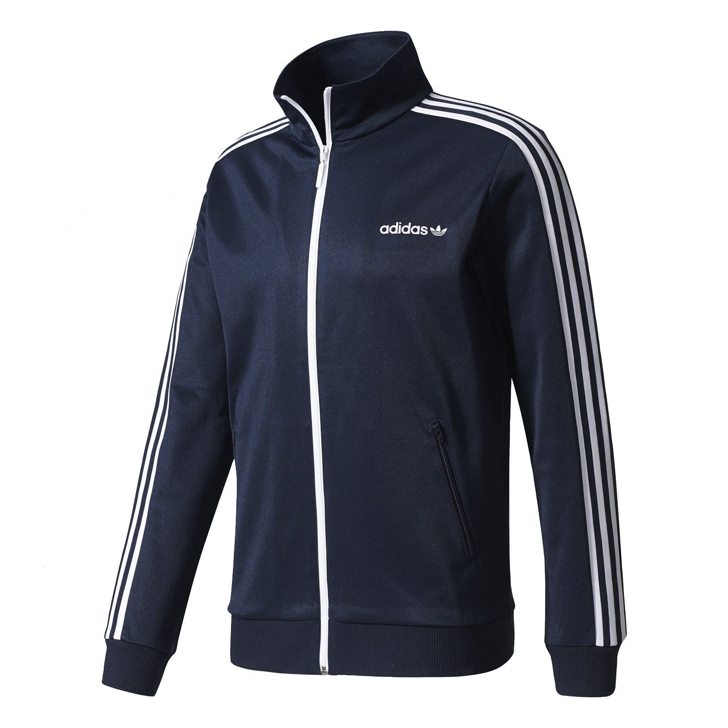 adidas Originals Beckenbauer Jacket - Navy - ViaductClothing - -