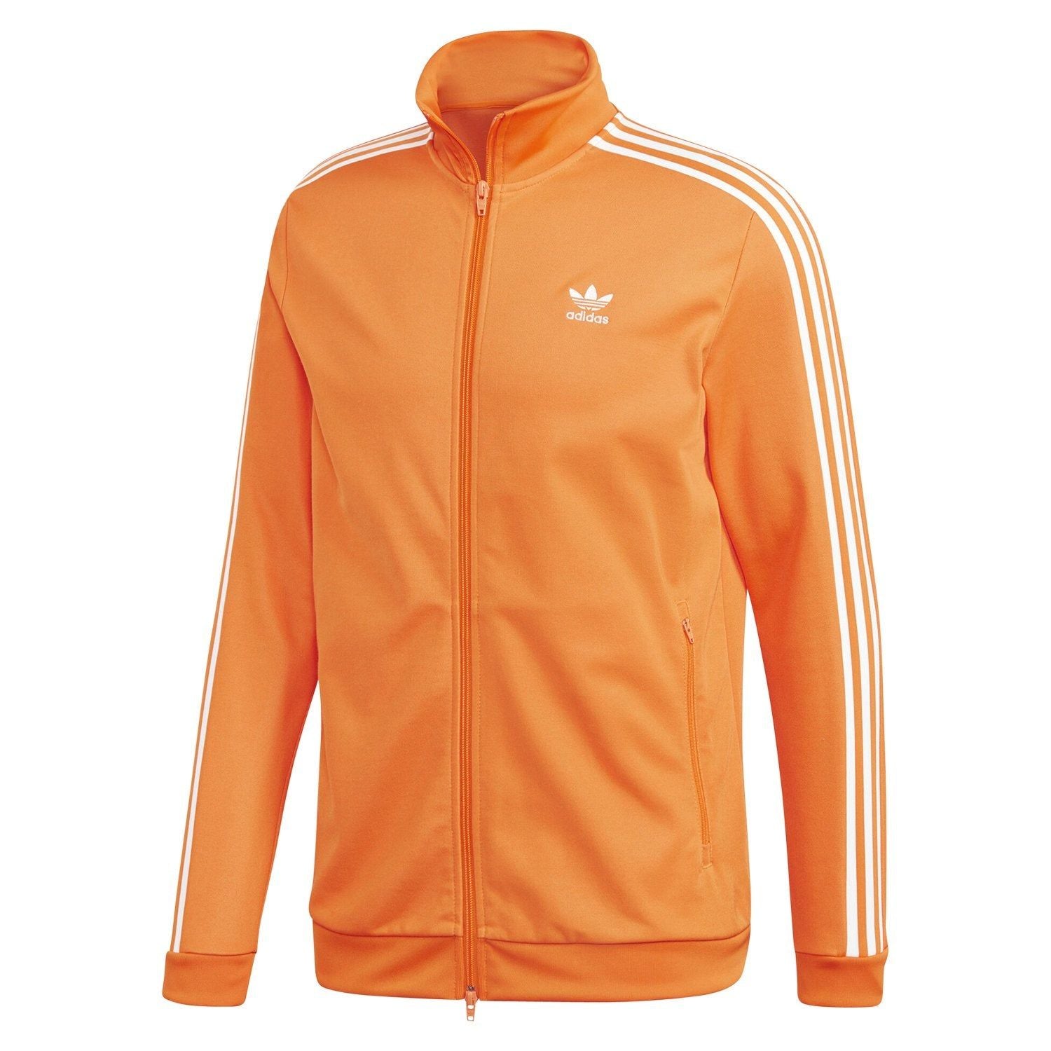 adidas Originals Beckenbauer Track Jacket - Orange - ViaductClothing - -