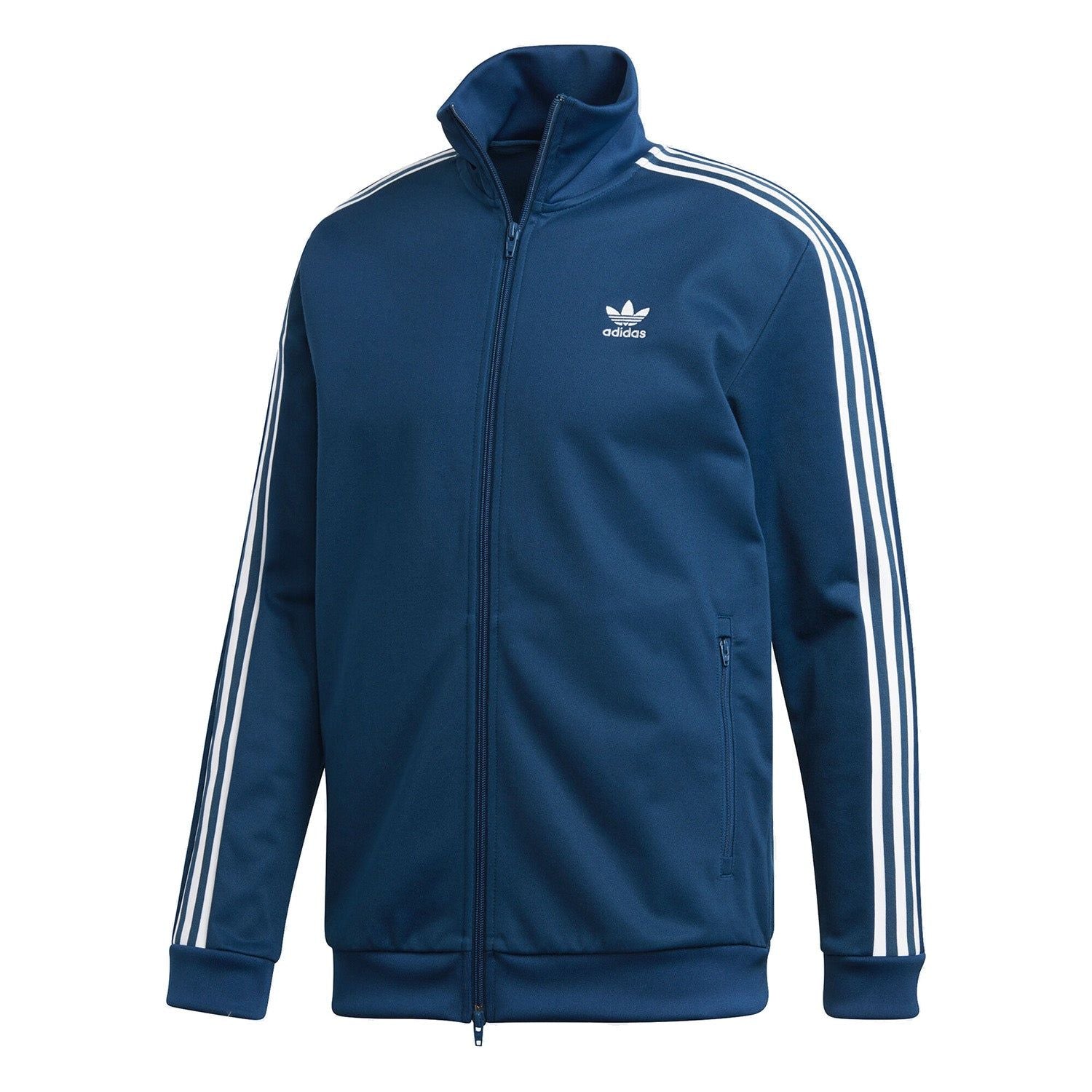 adidas Originals Beckenbauer Track Top - Blue - ViaductClothing - -