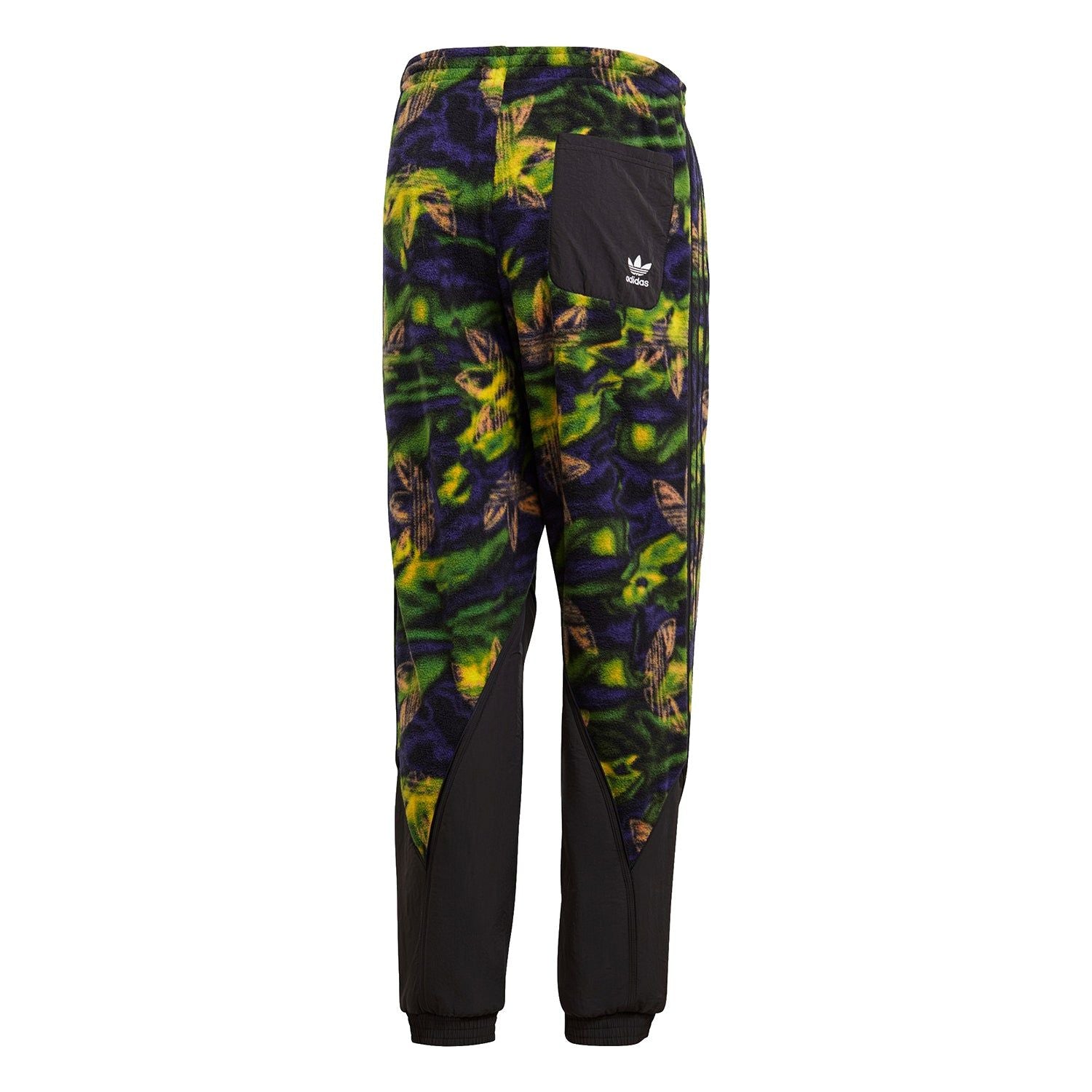 adidas Originals Big Trefoil Print Polar Fleece Bottoms - Multi - ViaductClothing - -