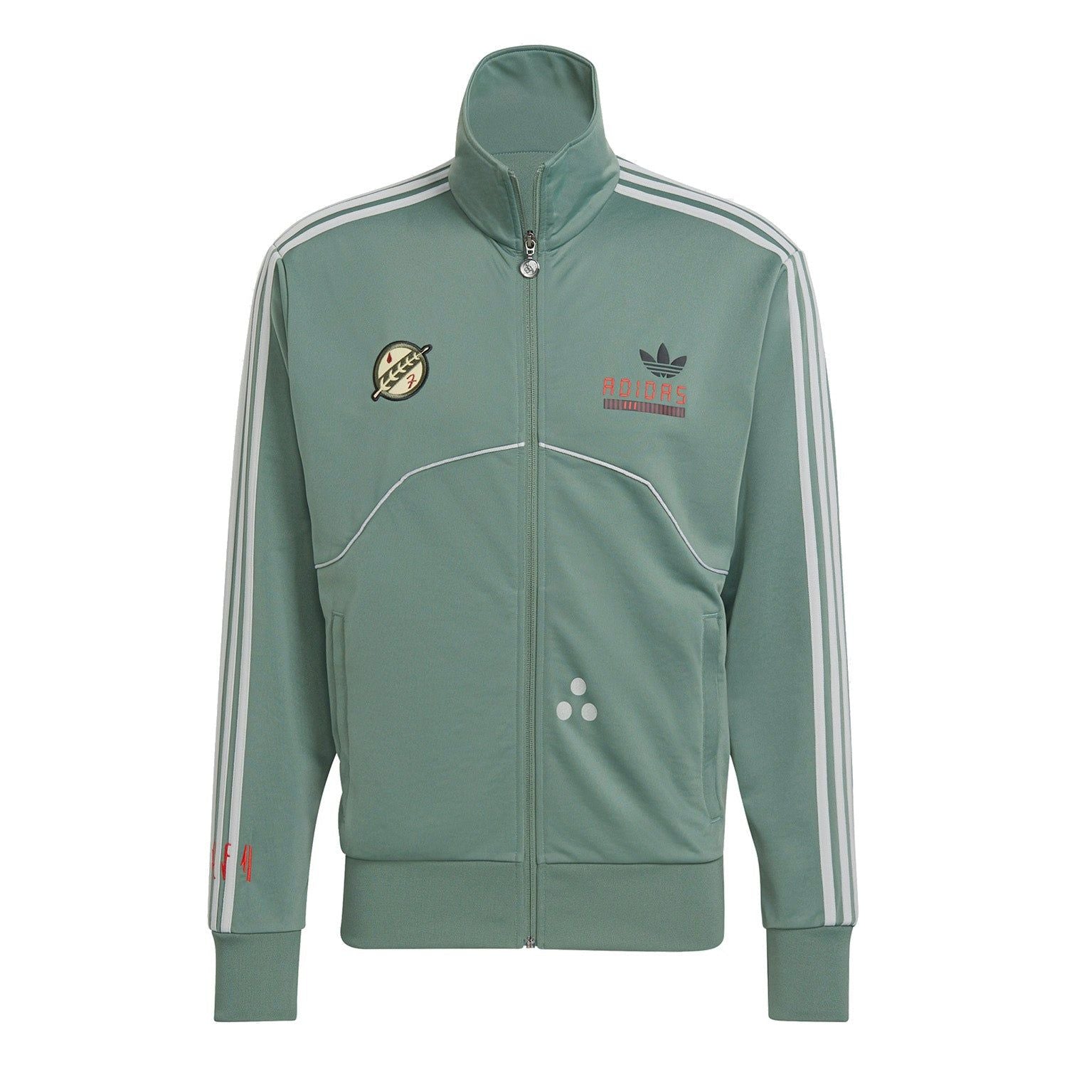 adidas Originals Boba Fett Star Wars Firebird Track Jacket - Trace Green - ViaductClothing - -