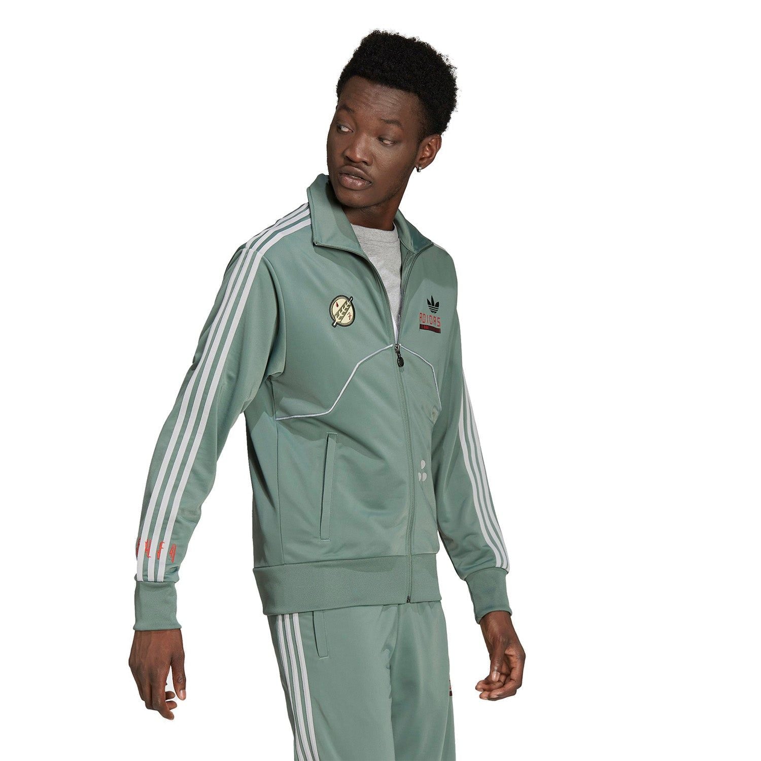 adidas Originals Boba Fett Star Wars Firebird Track Jacket - Trace Green - ViaductClothing - -