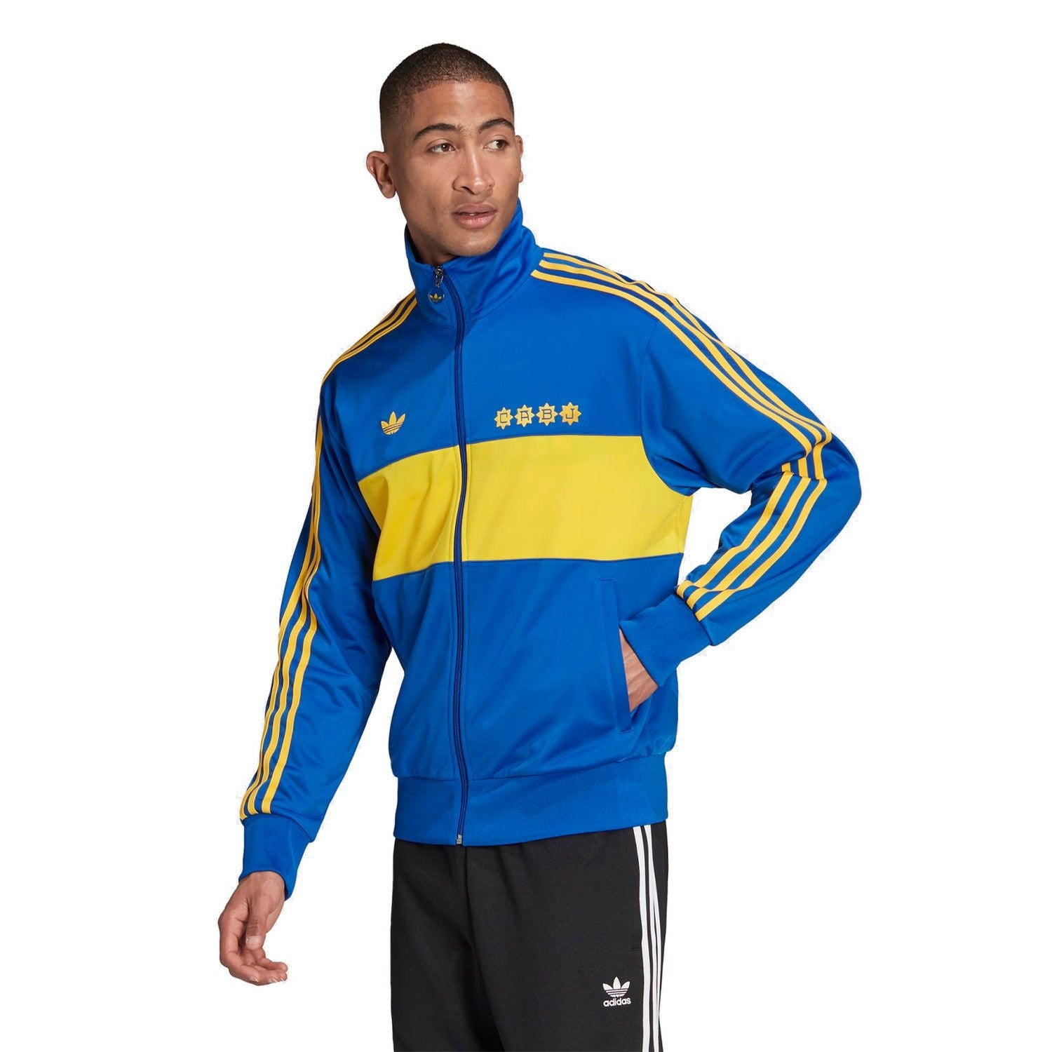 adidas Originals Boca Juniors 81 Track Top - Blue - ViaductClothing - -