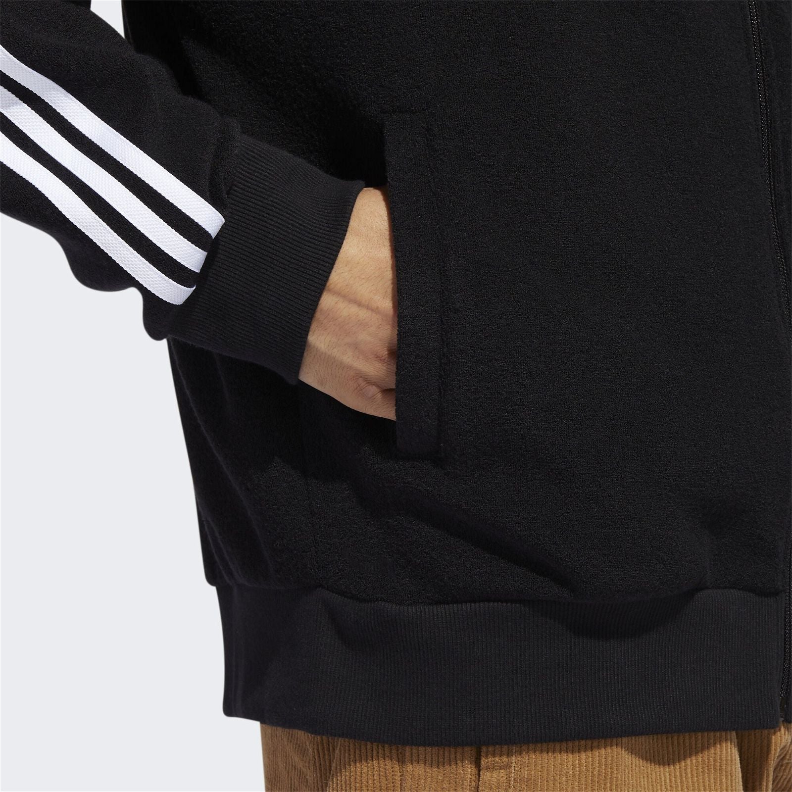 adidas Originals Bouclette Jacket - Black - ViaductClothing - -