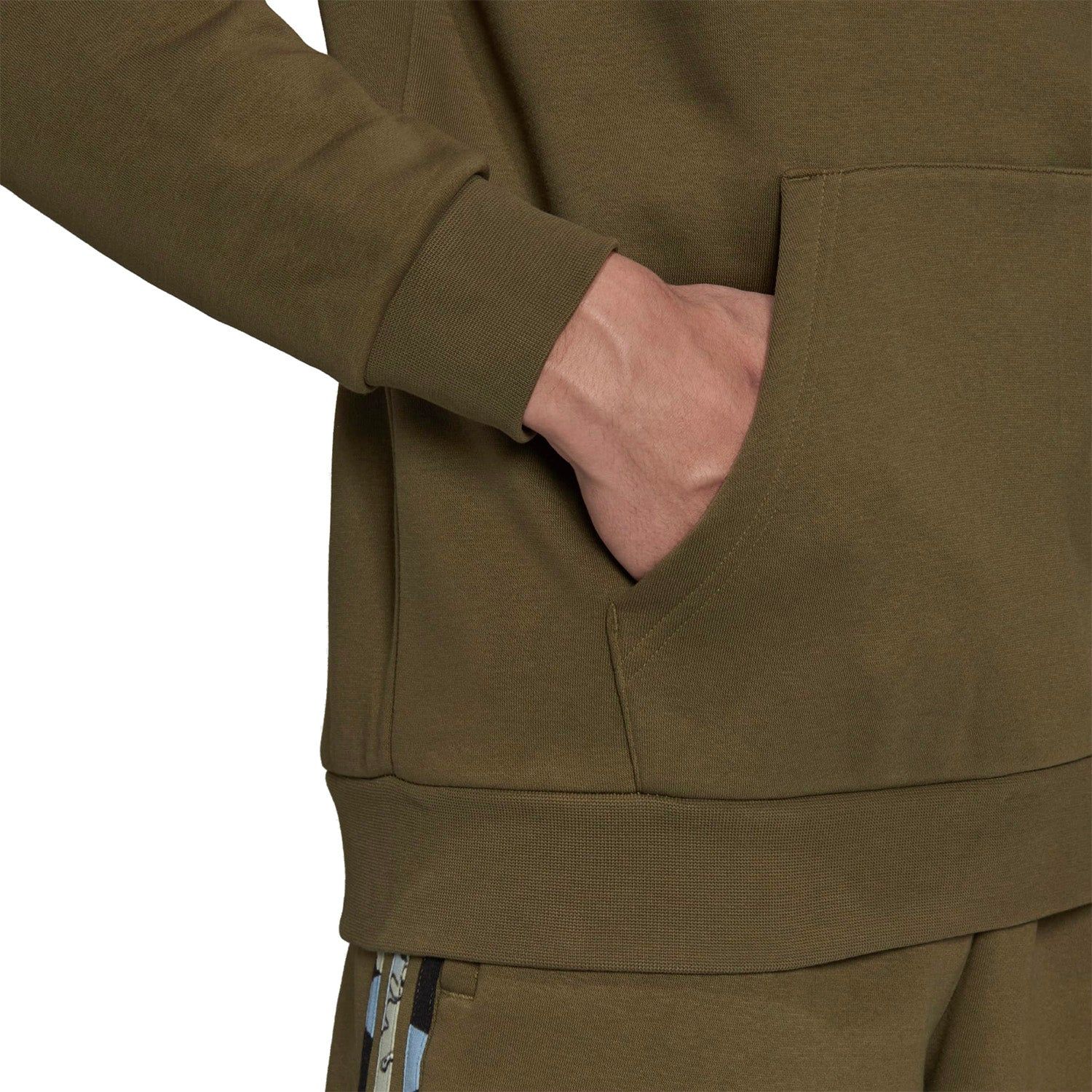 adidas Originals Camo Graphic Hoodie - Focus Olive - ViaductClothing - -