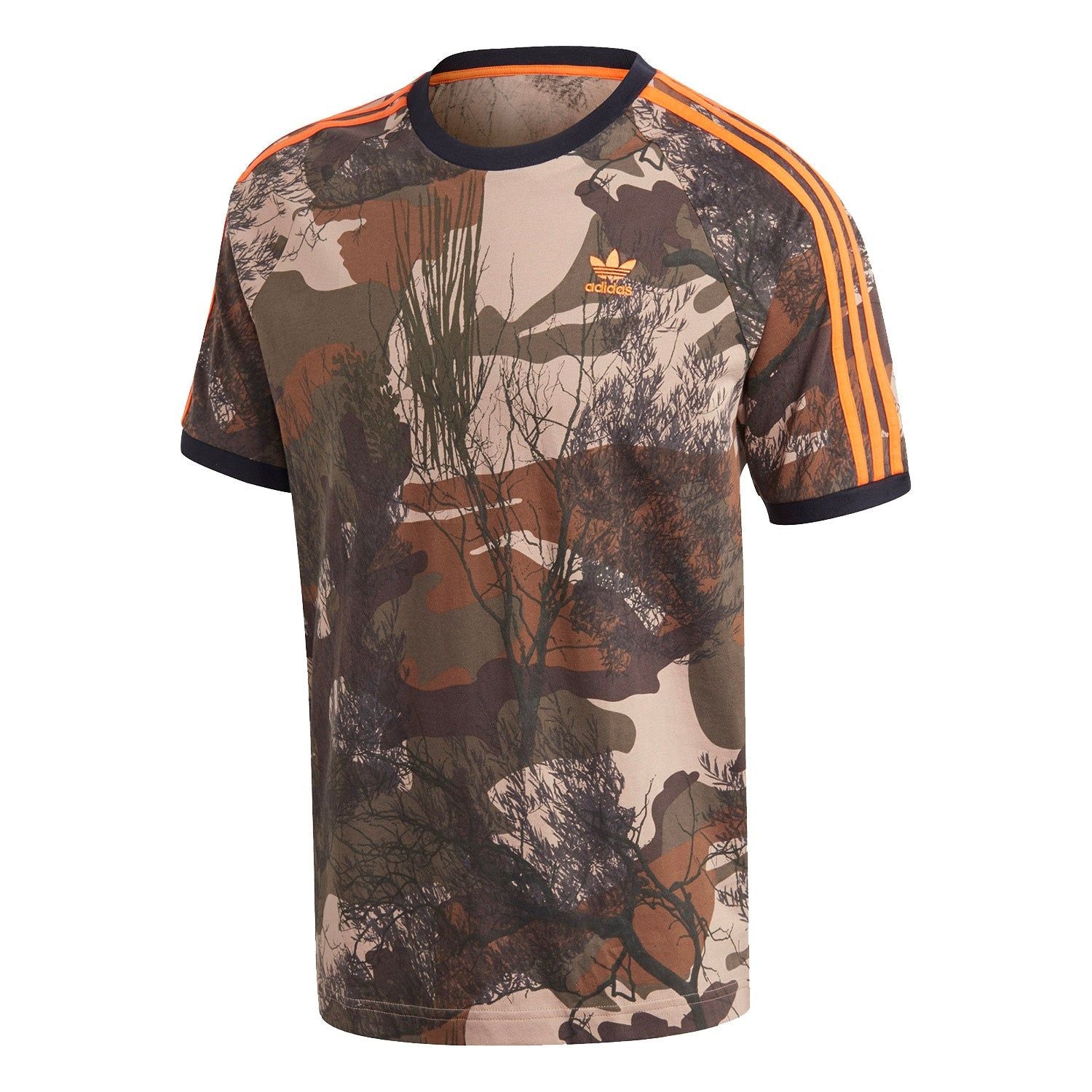 adidas Originals Camo T-Shirt - Brown - ViaductClothing - -