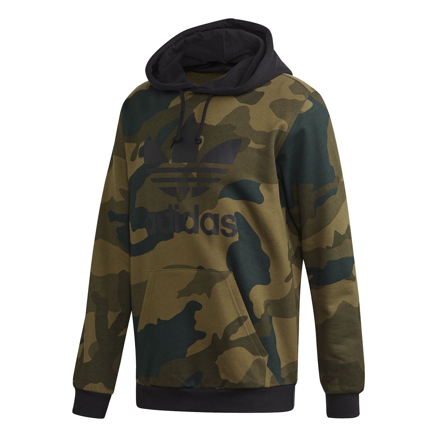 adidas Originals Camouflage Hoodie - Black - ViaductClothing - -