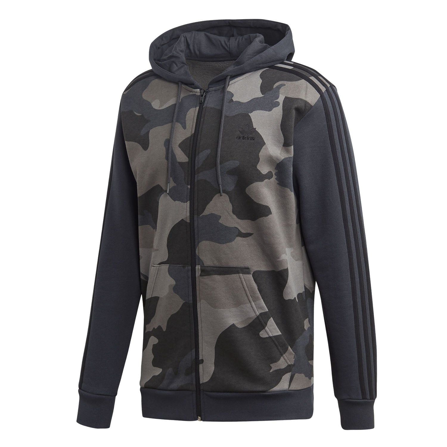 adidas Originals Camouflage Hoodie - Black - ViaductClothing - -