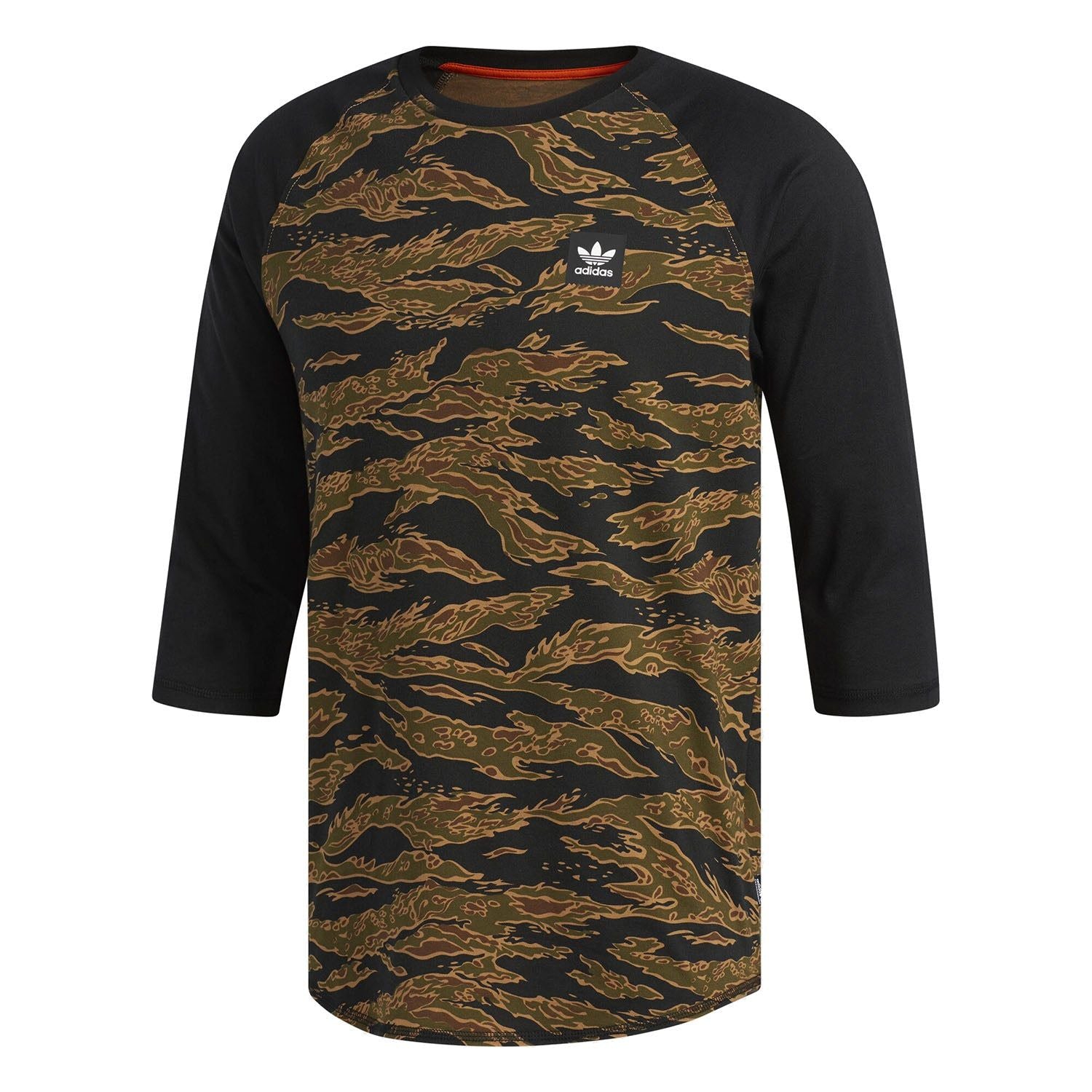 adidas Originals Camouflage Raglan Tee - Camo - ViaductClothing - -