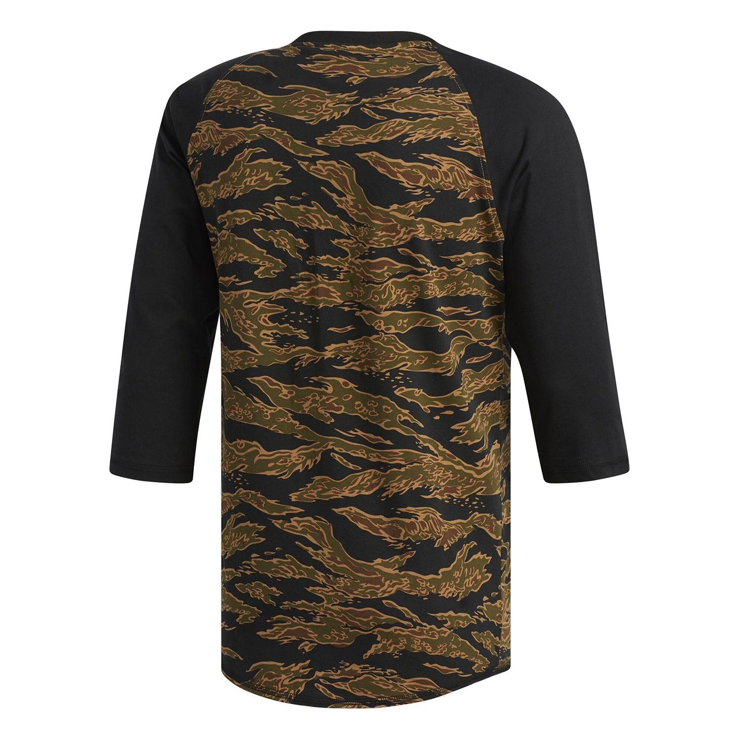 adidas Originals Camouflage Raglan Tee - Camo - ViaductClothing - -