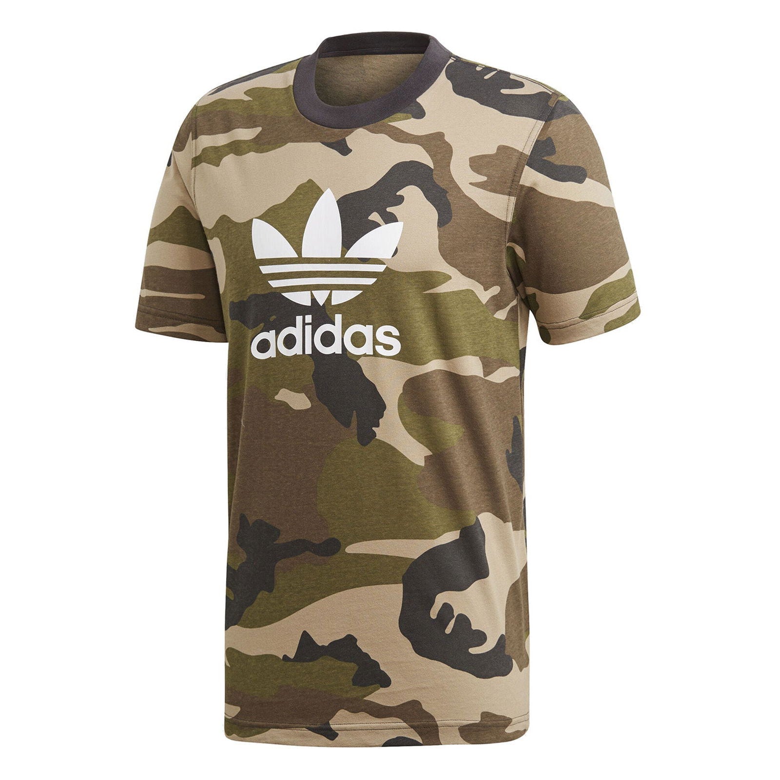 adidas Originals Camouflage Trefoil Tee - Camo - ViaductClothing - -