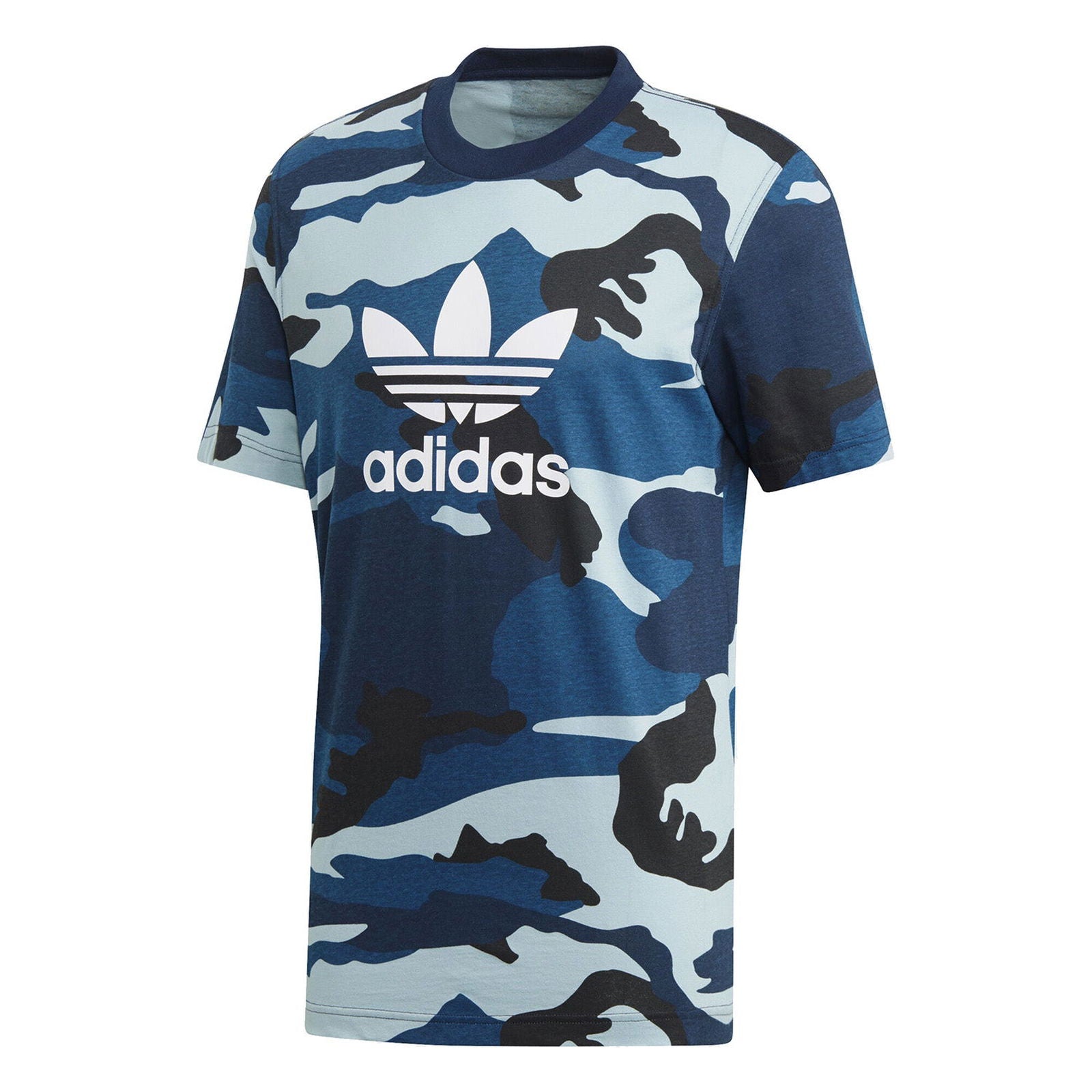 adidas Originals Camouflage Trefoil Tee - Camo - ViaductClothing - -