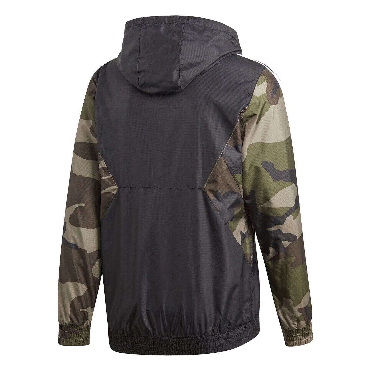 adidas Originals Camouflage Windbreaker - Black - ViaductClothing - -