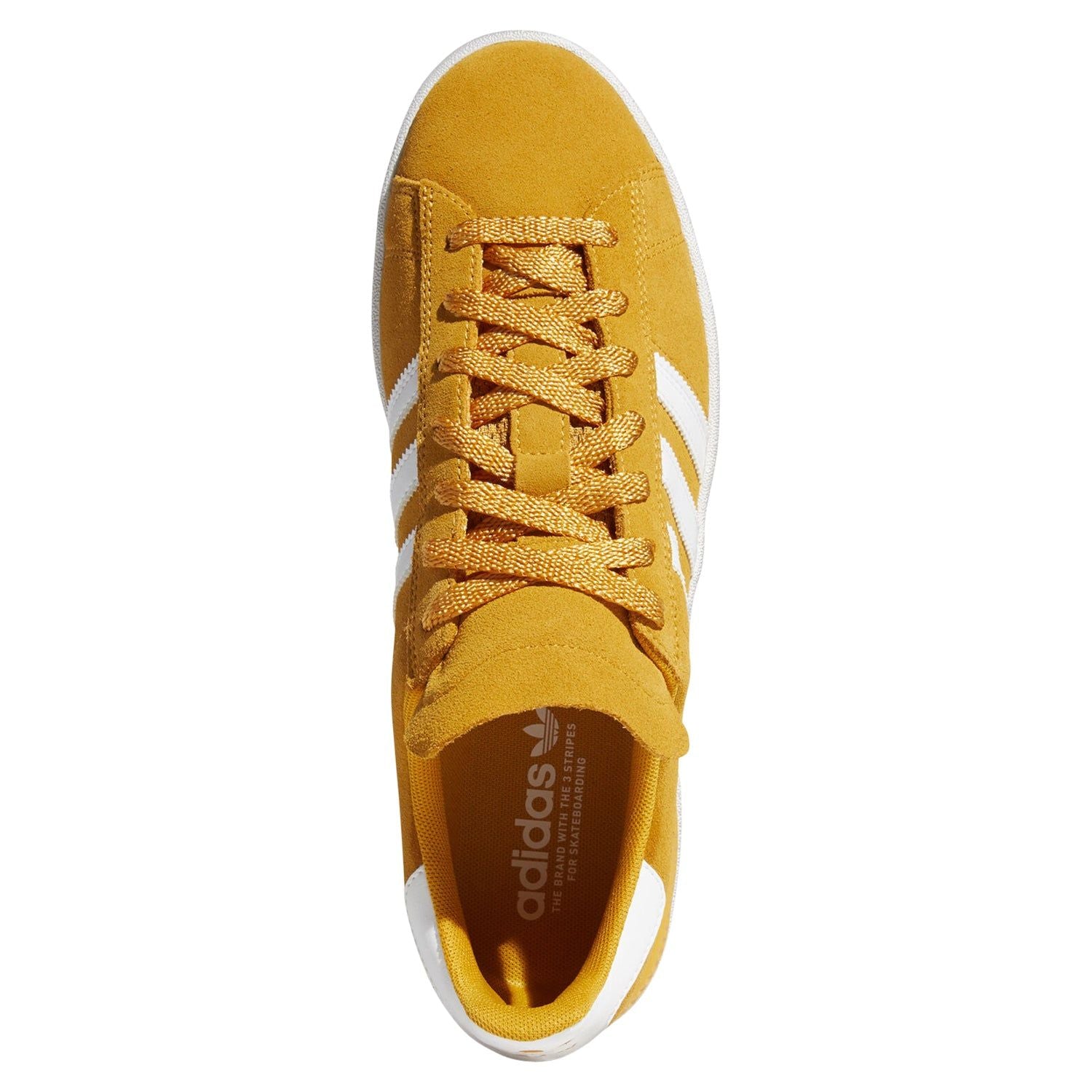 adidas Originals Campus ADV Shoes - Yellow - ViaductClothing - -