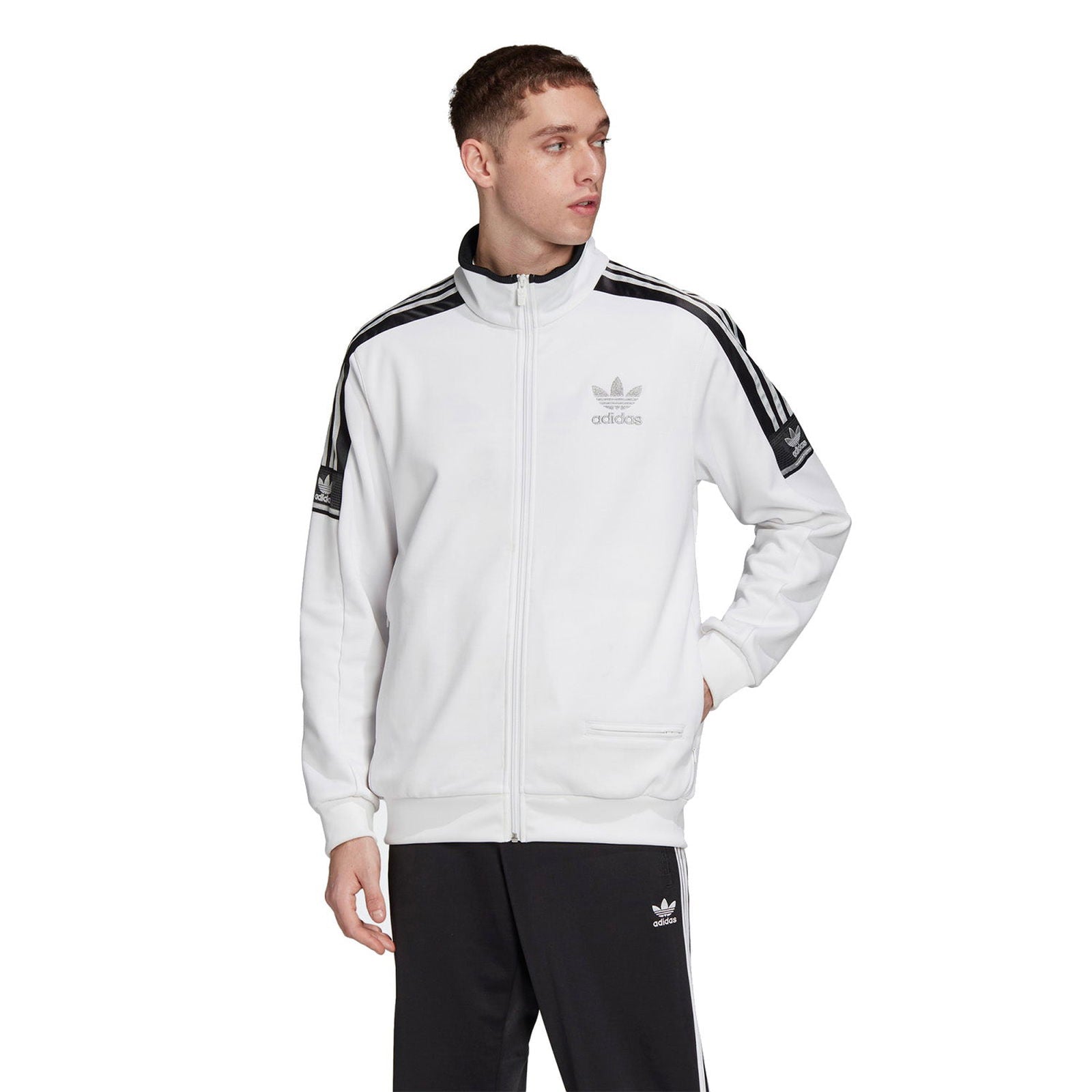 adidas Originals Chile 20 Int Track Top - White - ViaductClothing - -