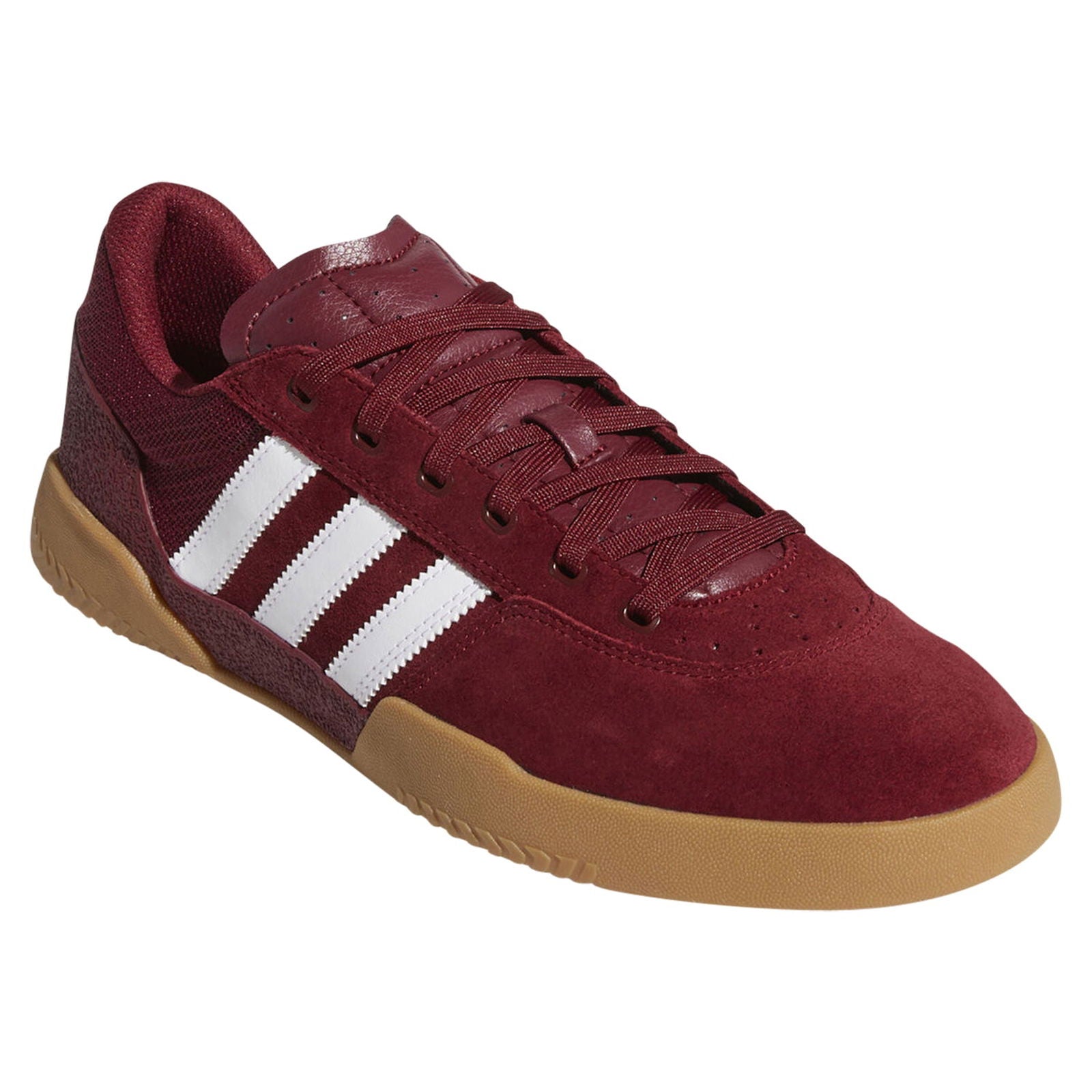 adidas Originals City Cup Shoes - Burgundy - ViaductClothing - -