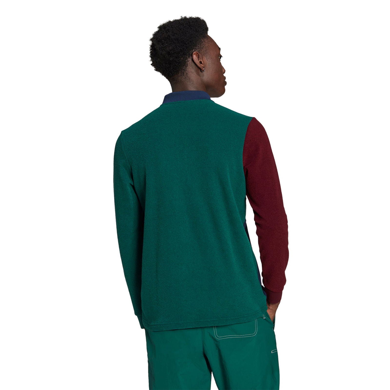 adidas Originals Collegiate Crest Polo Shirt - Blue - ViaductClothing - -