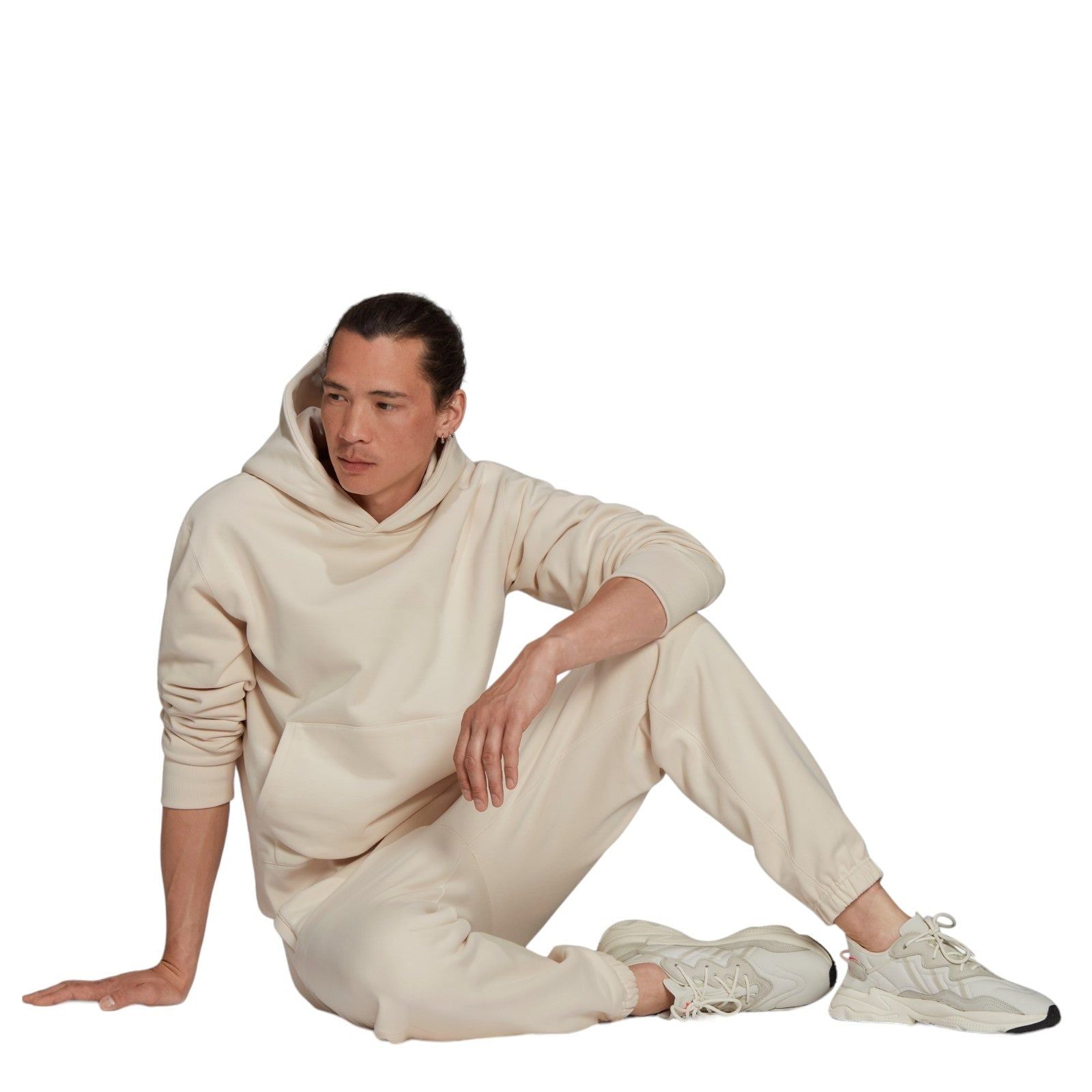 adidas Originals Contempo Adicolor Trefoil Hoodie - White - ViaductClothing - -