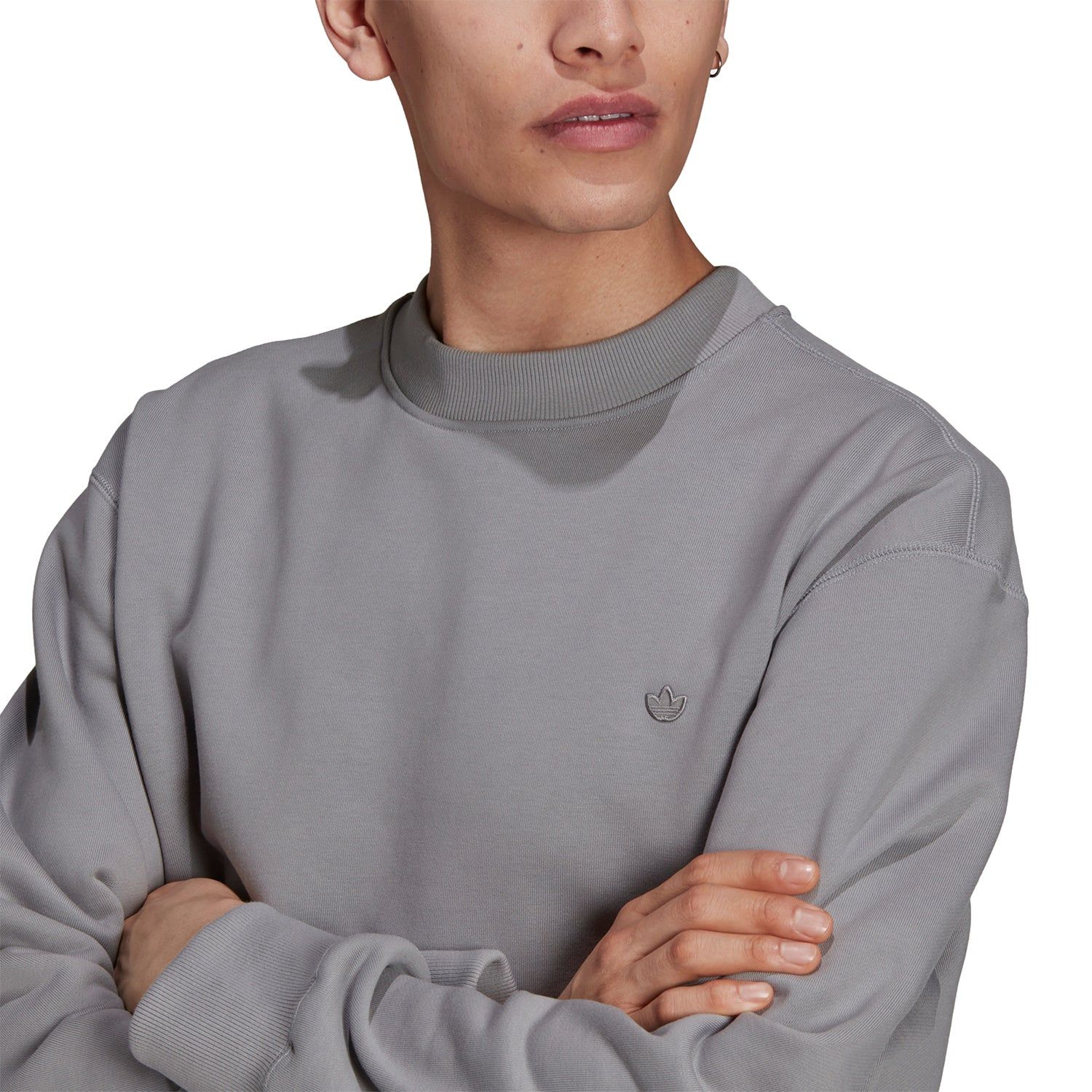 adidas Originals Contempo Crew Sweatshirt - Grey - ViaductClothing - -