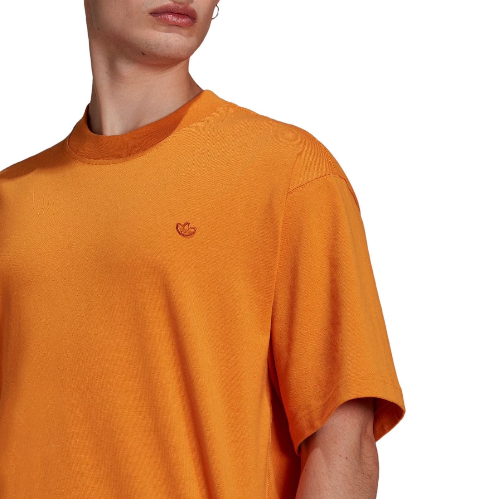 adidas Originals Contempo Tee Solid Color - Orange - ViaductClothing - -