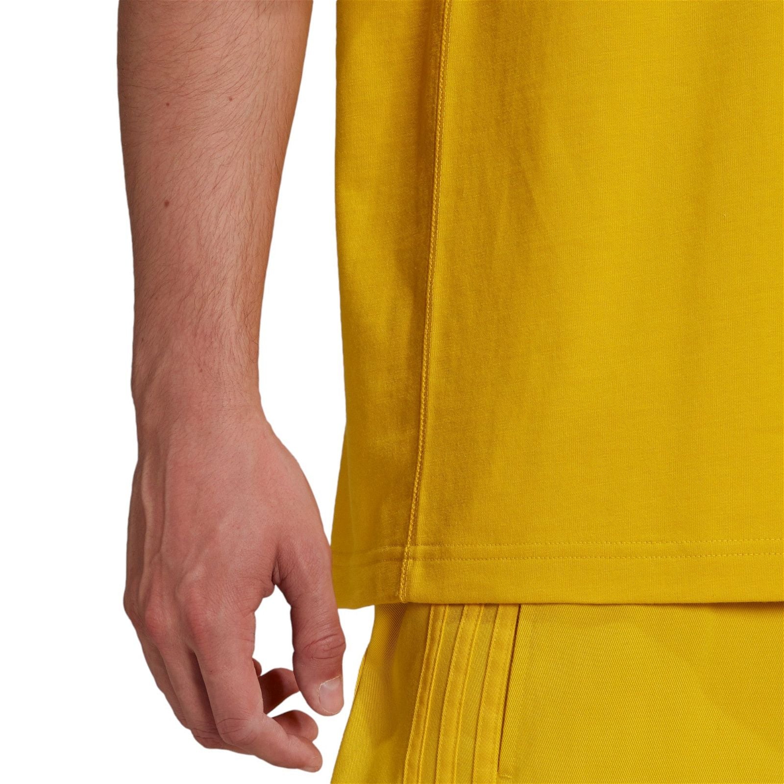 adidas Originals Contempo Tee Solid Color - Yellow - ViaductClothing - -