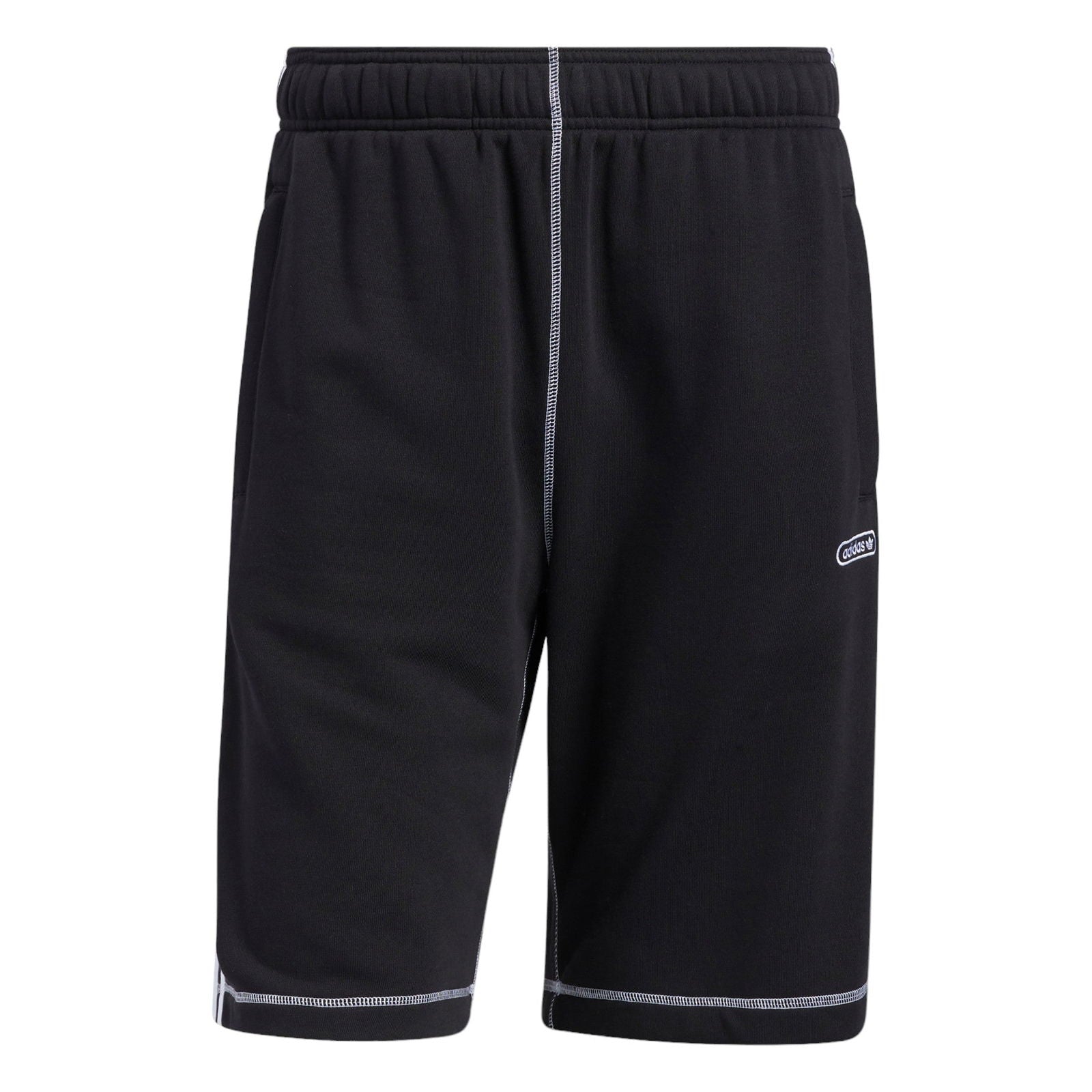 adidas Originals Contrast Stitch Shorts - Black - ViaductClothing -  -