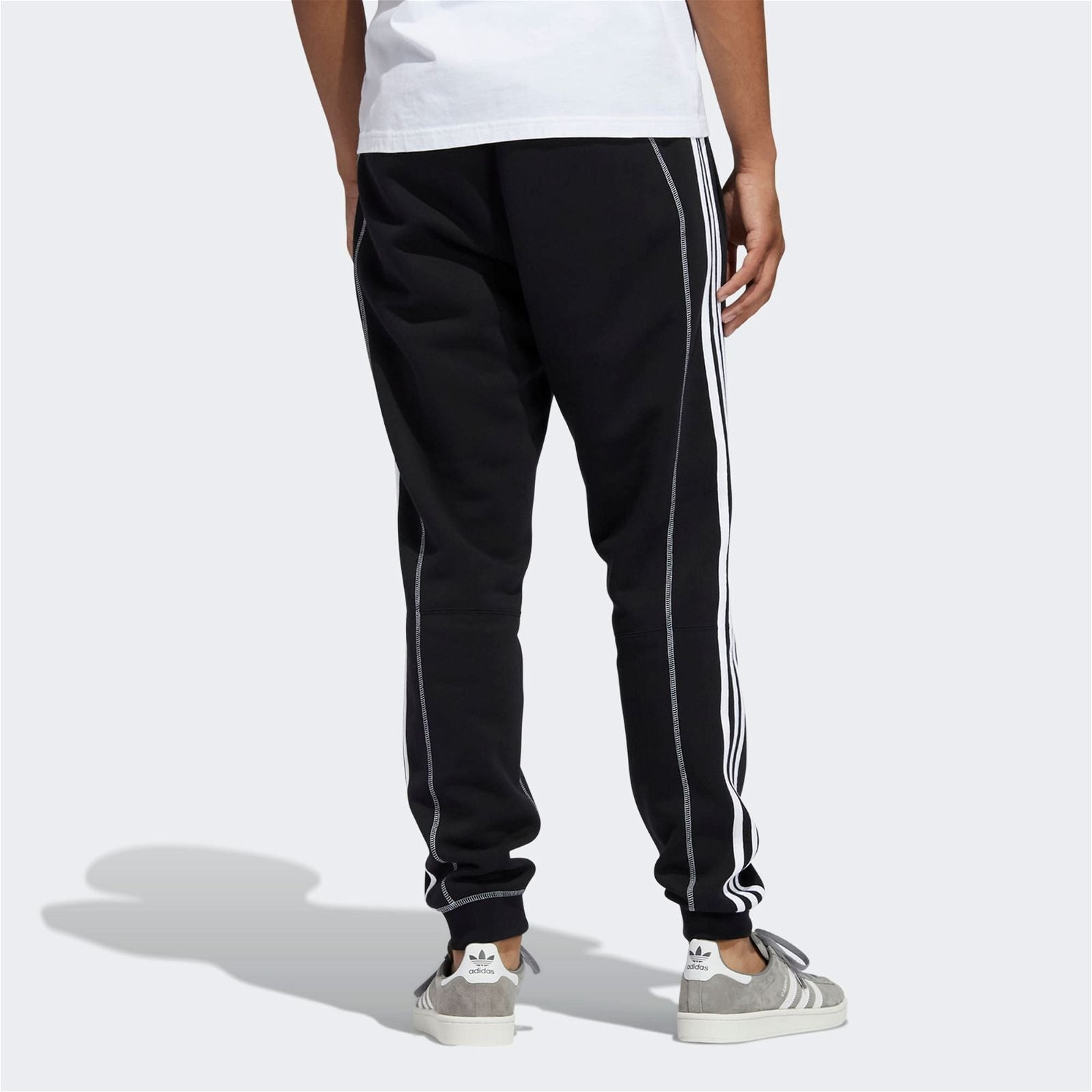 adidas Originals Contrast Stitch Sweatpant - Black - ViaductClothing - -