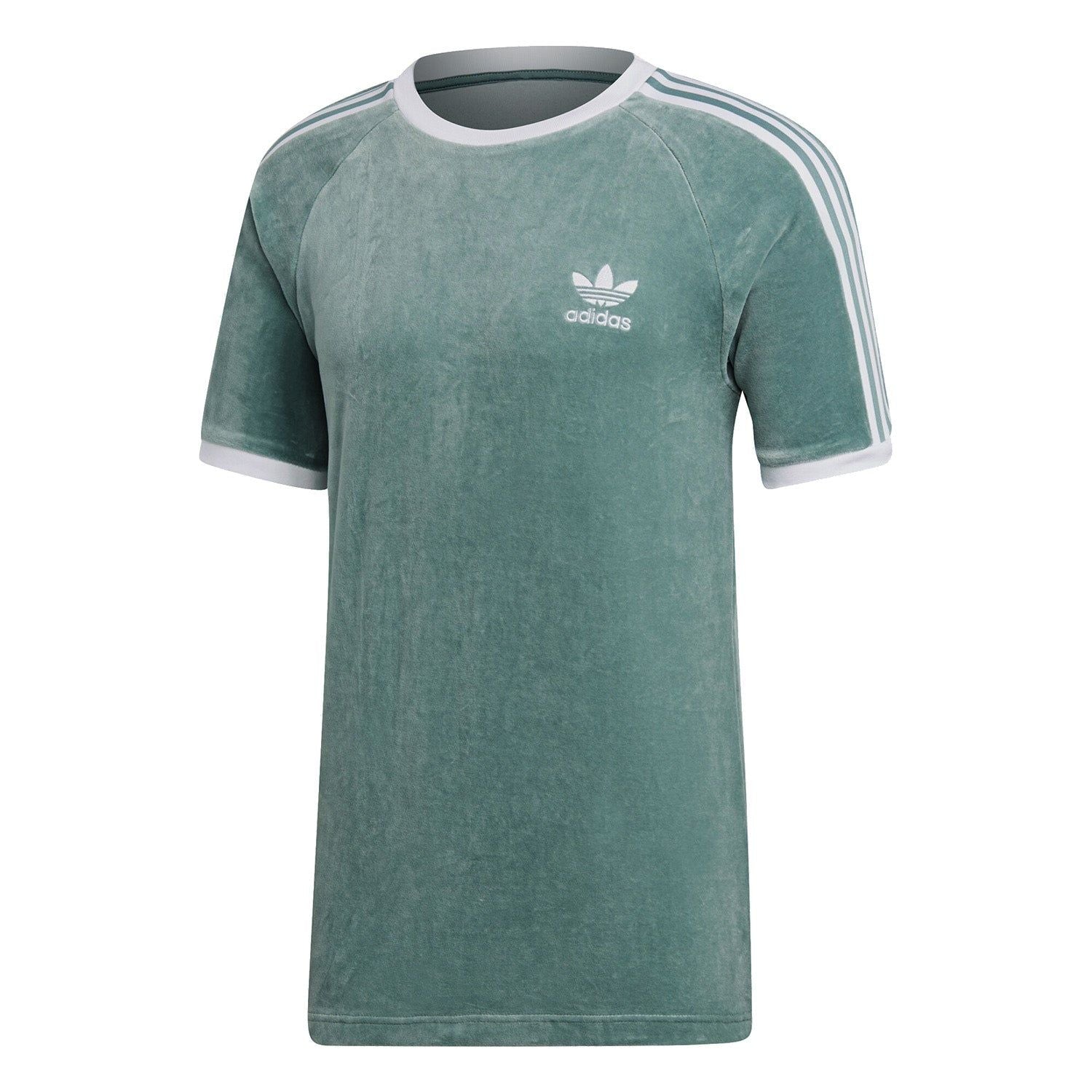 adidas Originals Cozy T Shirt - Vapour Steel - ViaductClothing - -