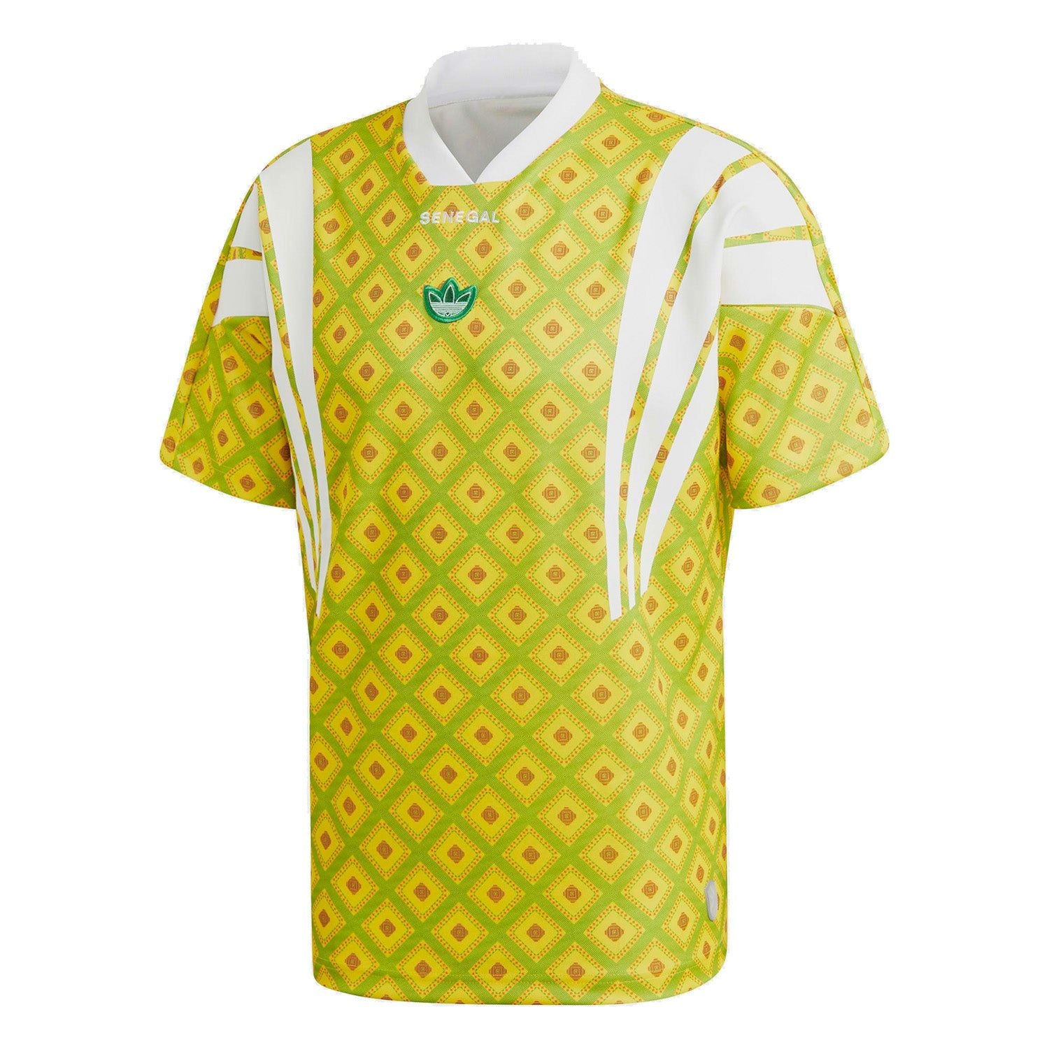 adidas Originals Danketsu Senegal Jersey - Yellow - ViaductClothing - -