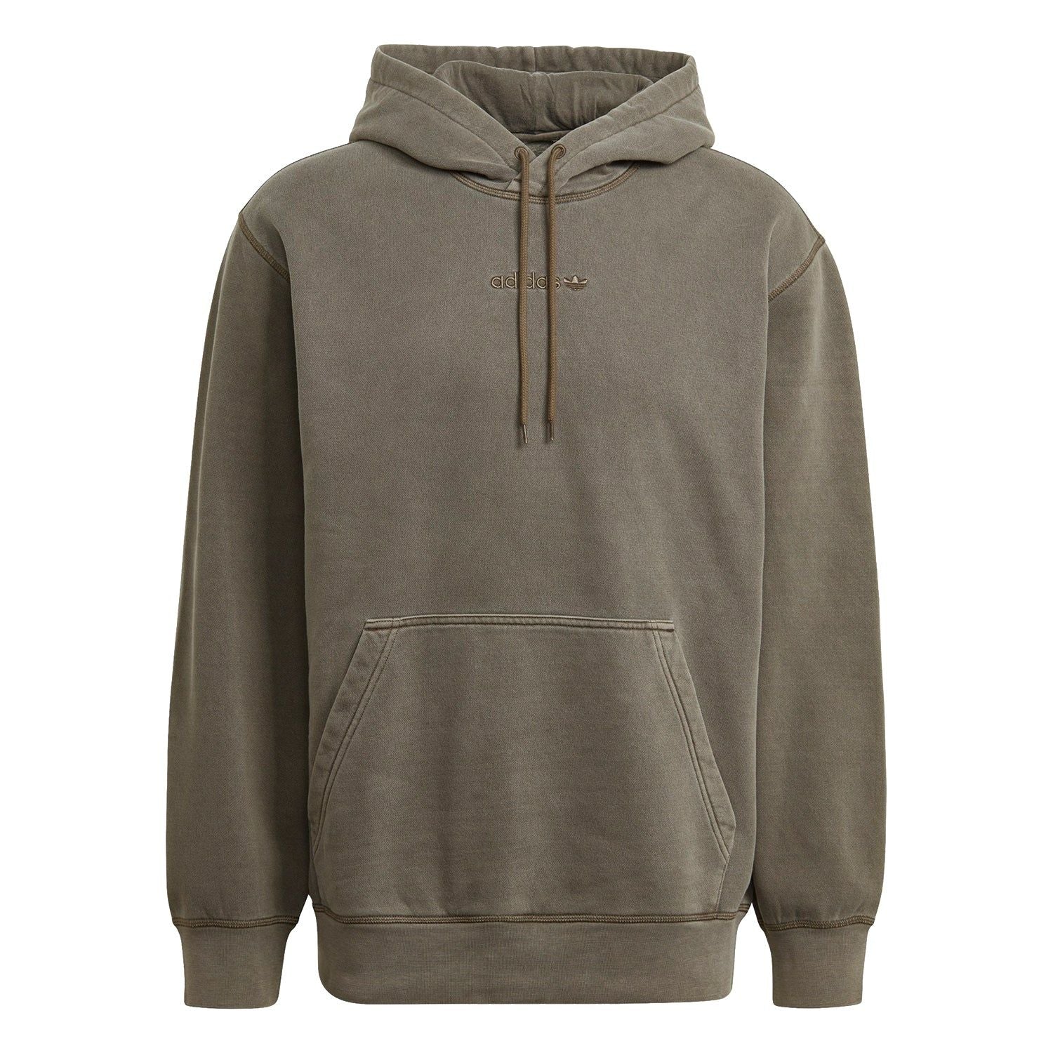 adidas Originals Dyed Hoodie - Olive - ViaductClothing - -