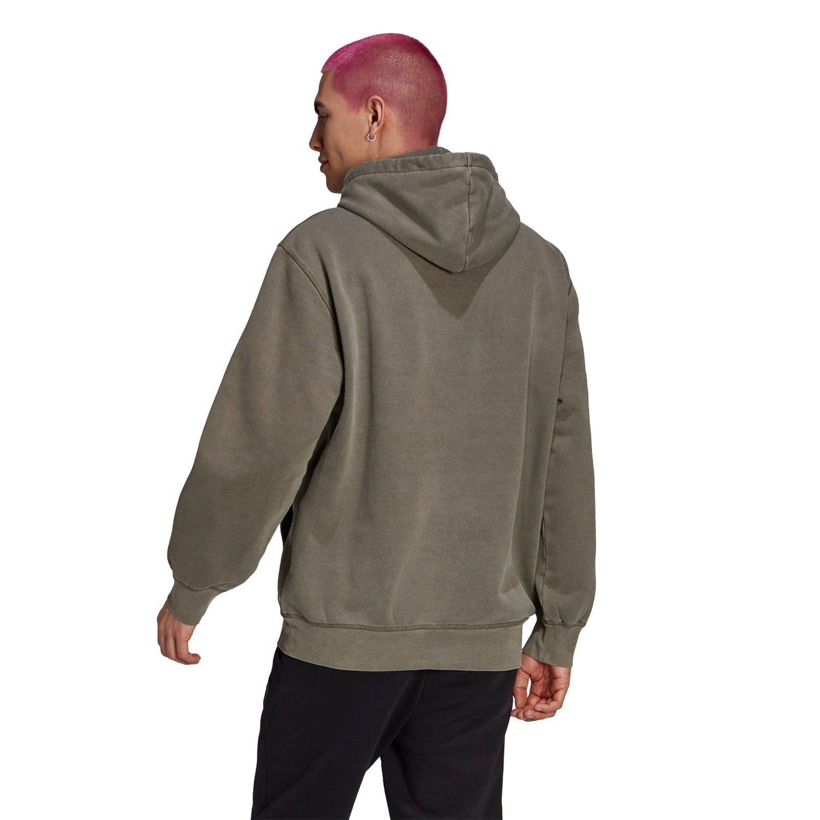 adidas Originals Dyed Hoodie - Olive - ViaductClothing - -