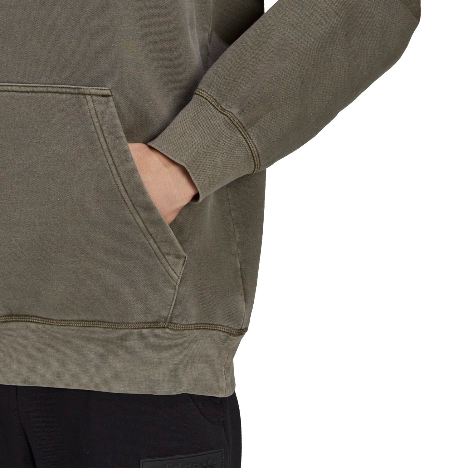 adidas Originals Dyed Hoodie - Olive - ViaductClothing - -