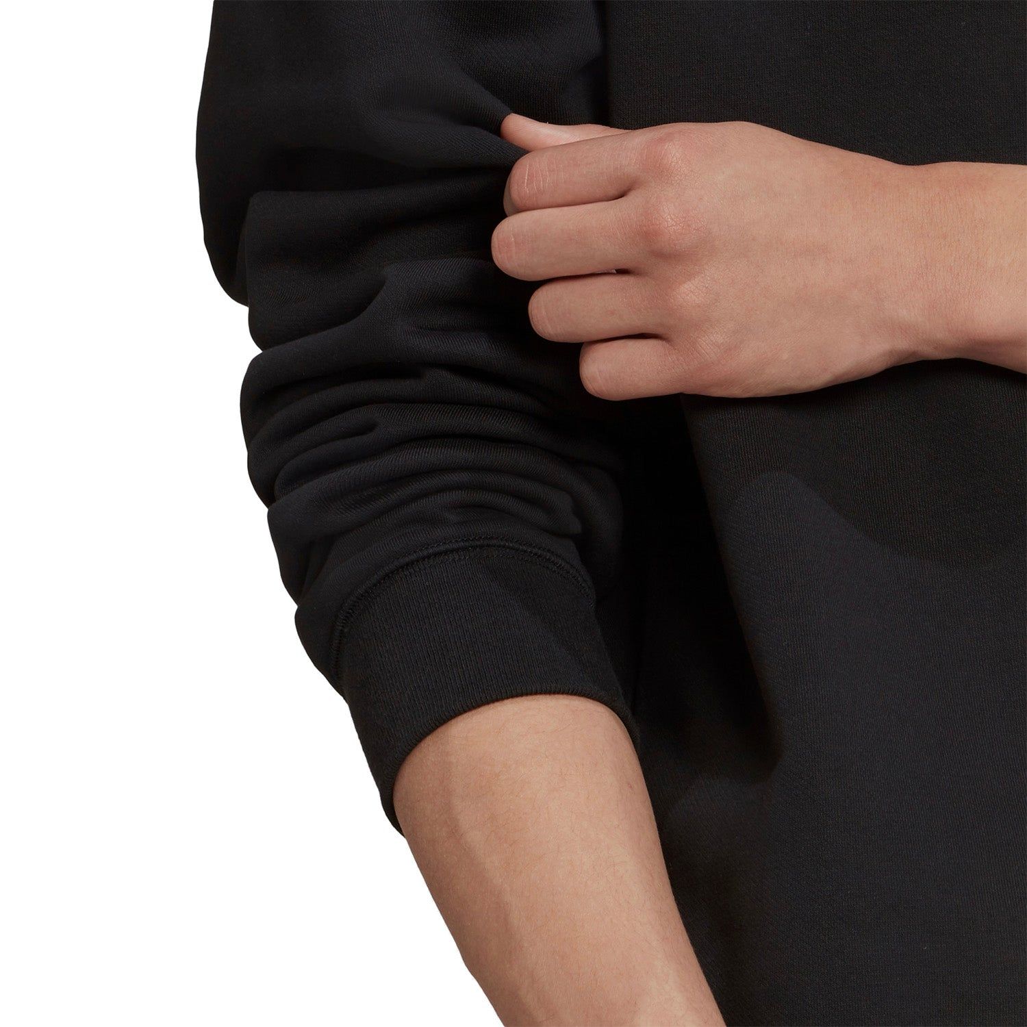 adidas Originals EQT 90s Archive Crewneck Sweatshirt - Black - ViaductClothing - -