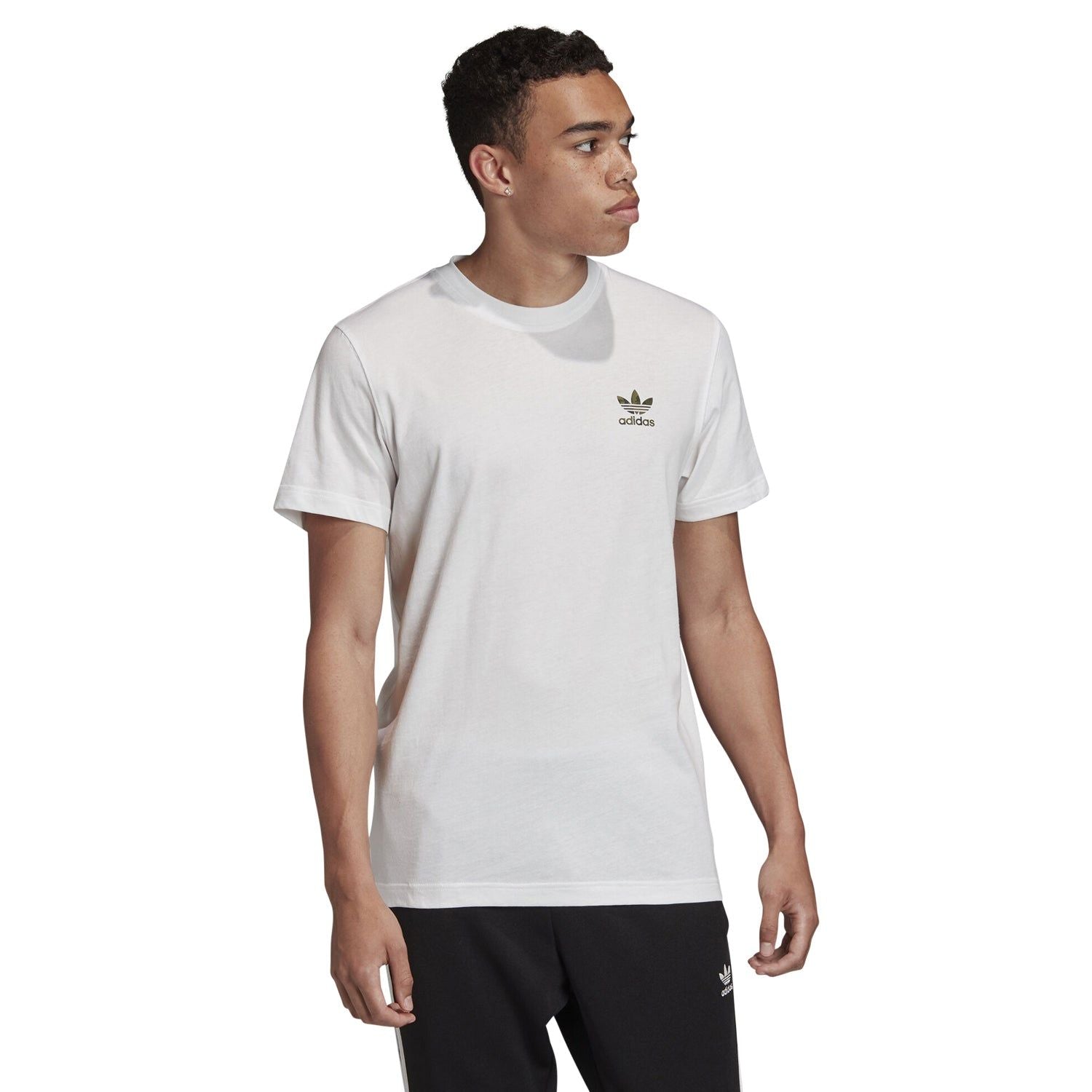 adidas Originals Essential Camo Tee - White - ViaductClothing - -