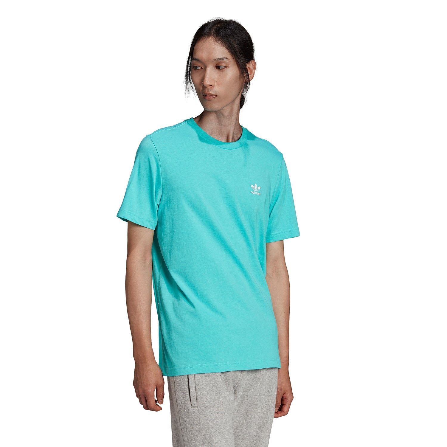 adidas Originals Essential Tee - Turquoise - ViaductClothing - -