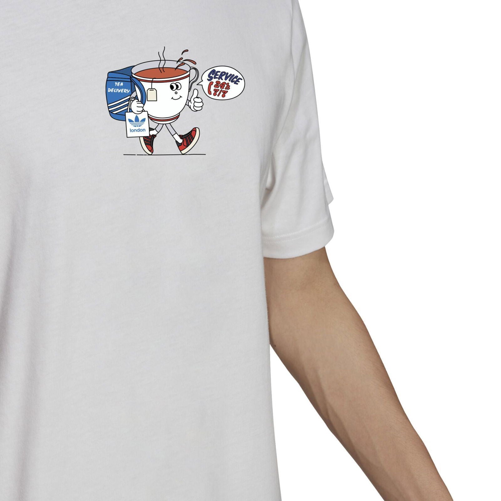 adidas Originals FITC London T-Shirt - White - ViaductClothing - -