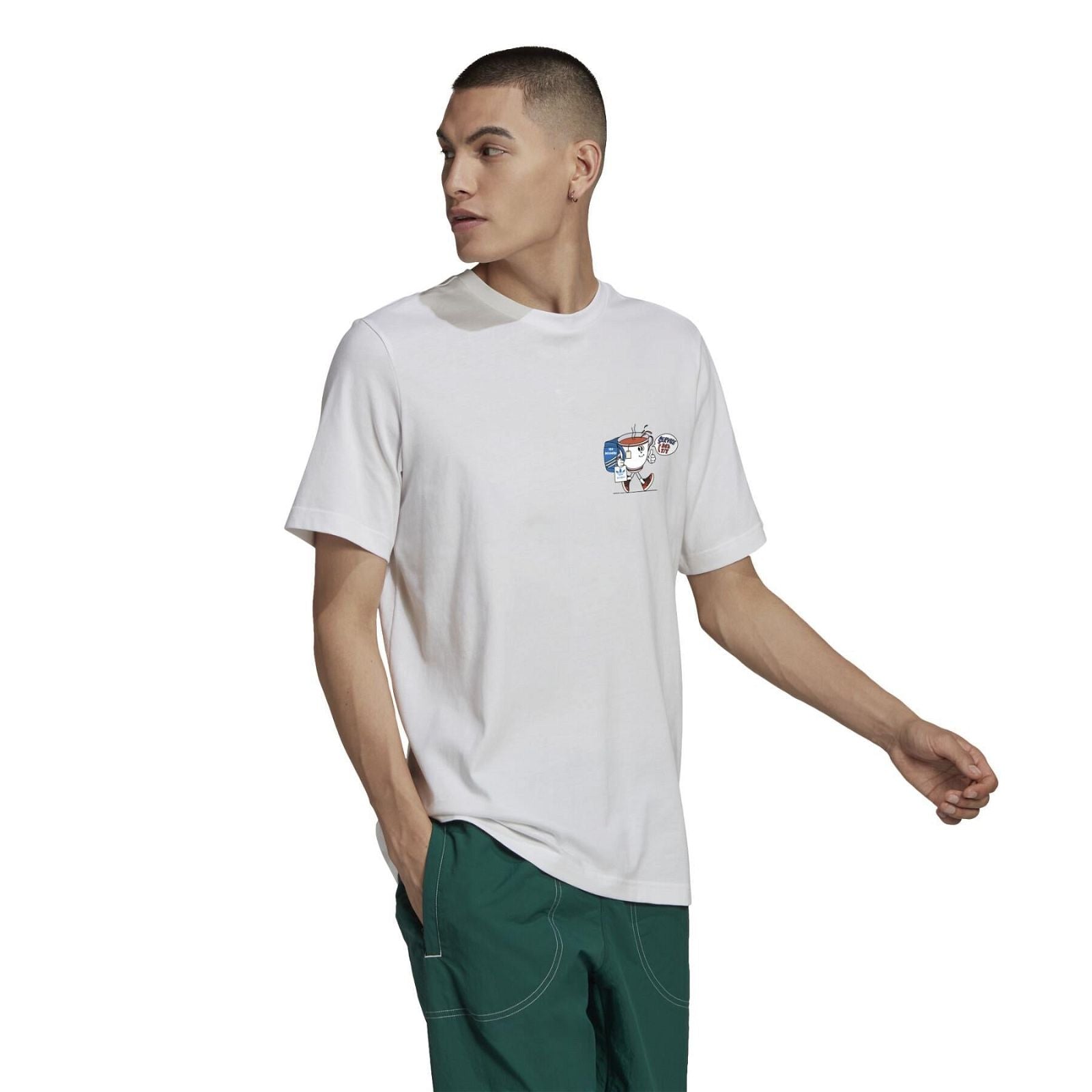 adidas Originals FITC London T-Shirt - White - ViaductClothing - -