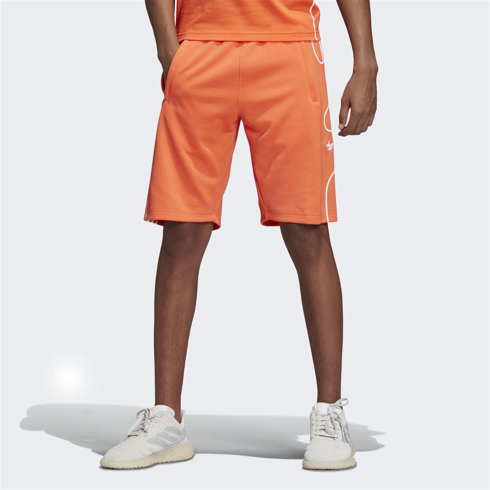 adidas Originals FLAMESTRK Shorts - Orange - ViaductClothing - -