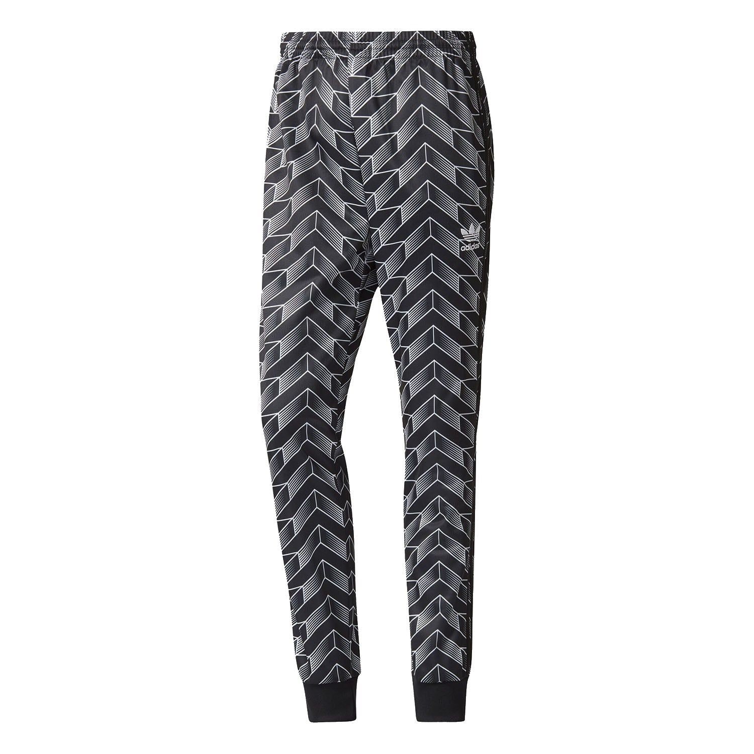 adidas Originals Football Superstar Track Pants - Black - ViaductClothing - -