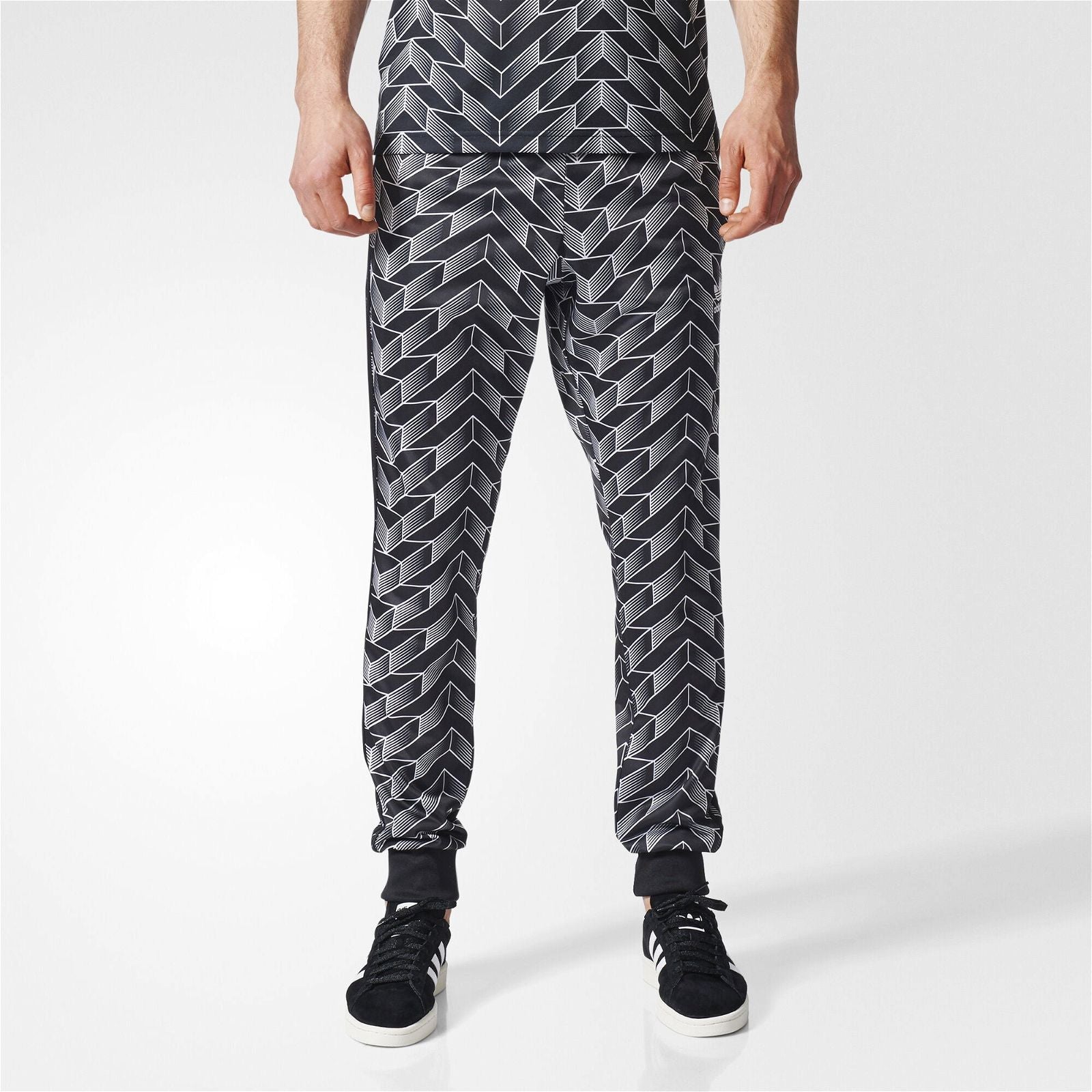 adidas Originals Football Superstar Track Pants - Black - ViaductClothing - -