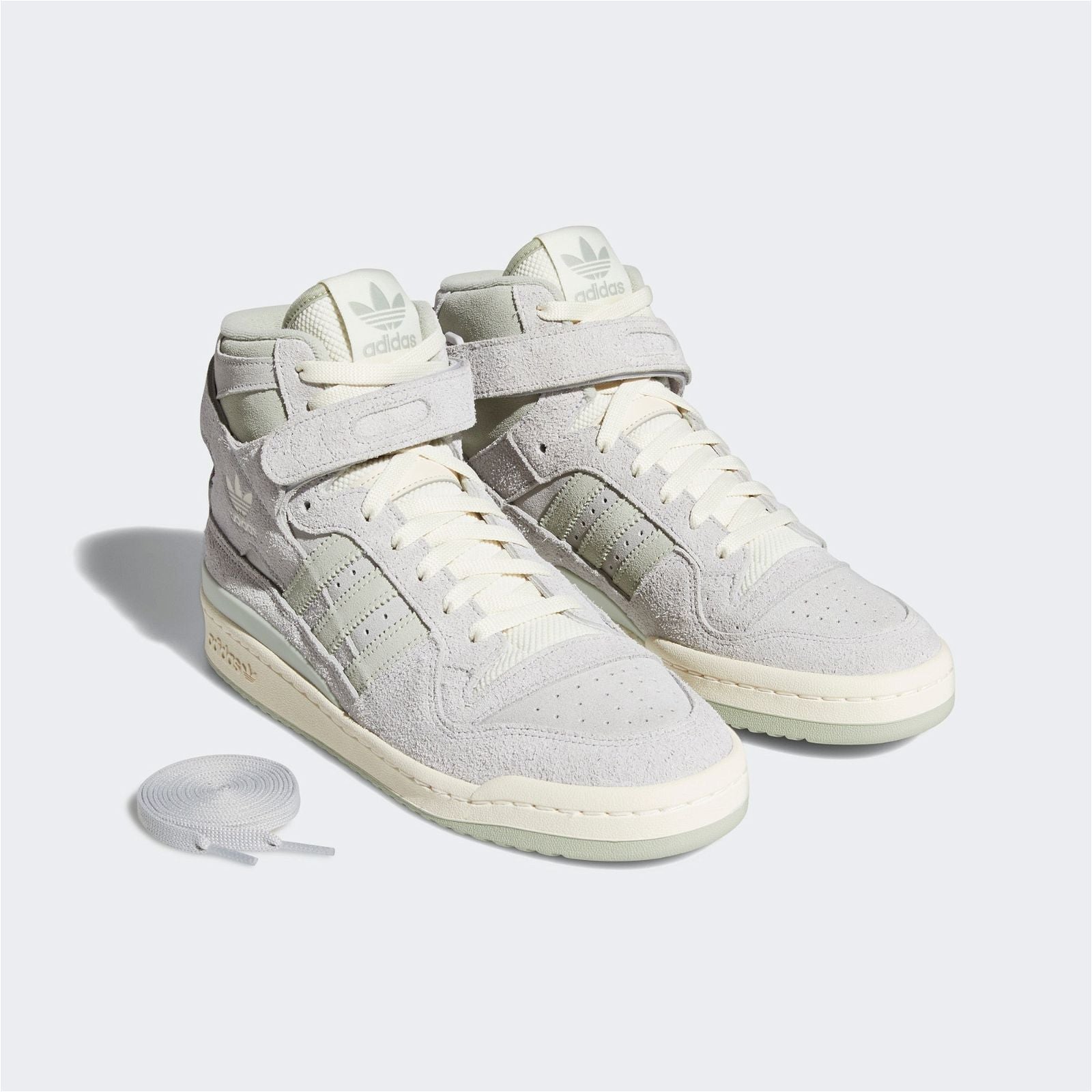 adidas Originals Forum 84 High Shoes - Grey - ViaductClothing - -