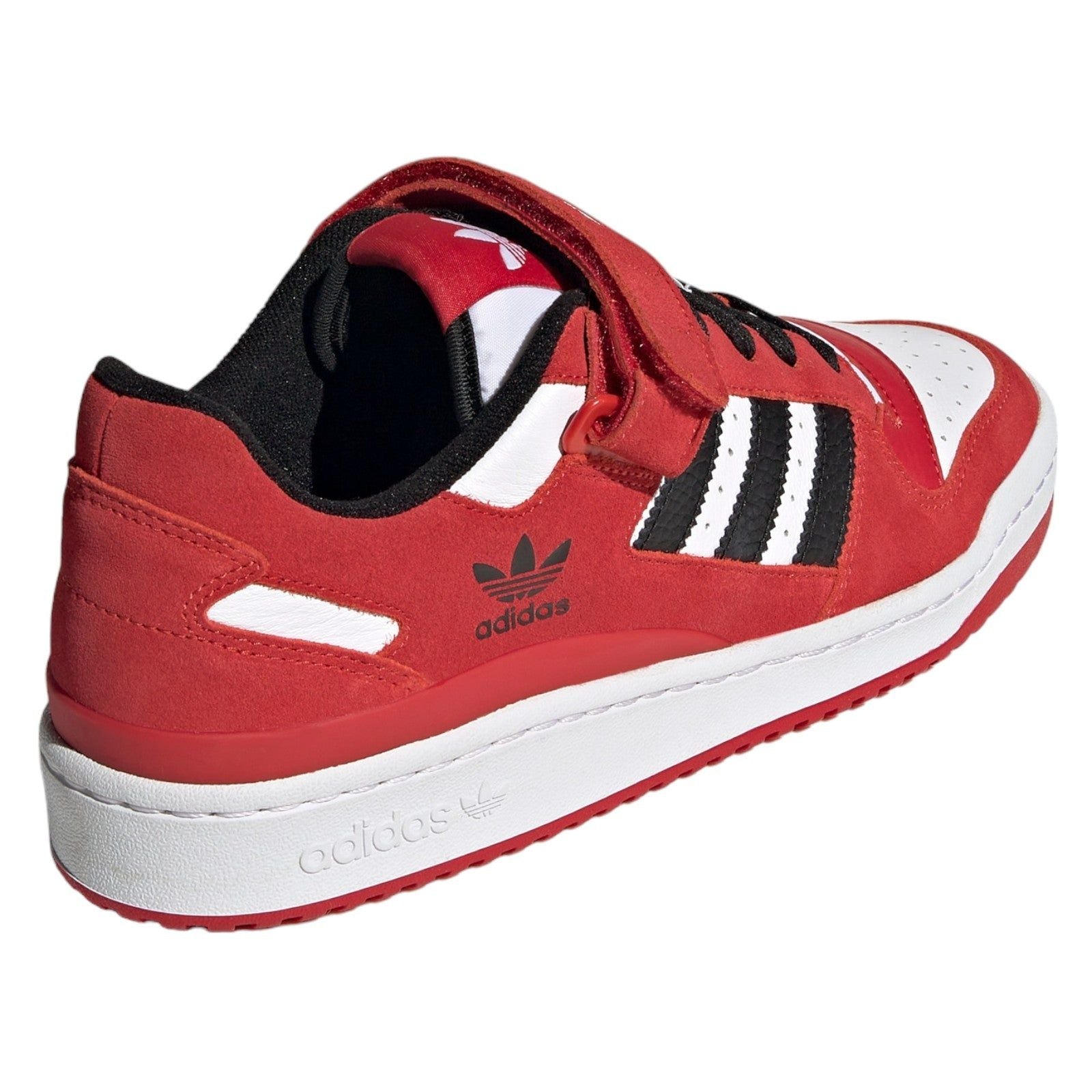 adidas Originals Forum Low Trainers - Varsity Red - ViaductClothing - -