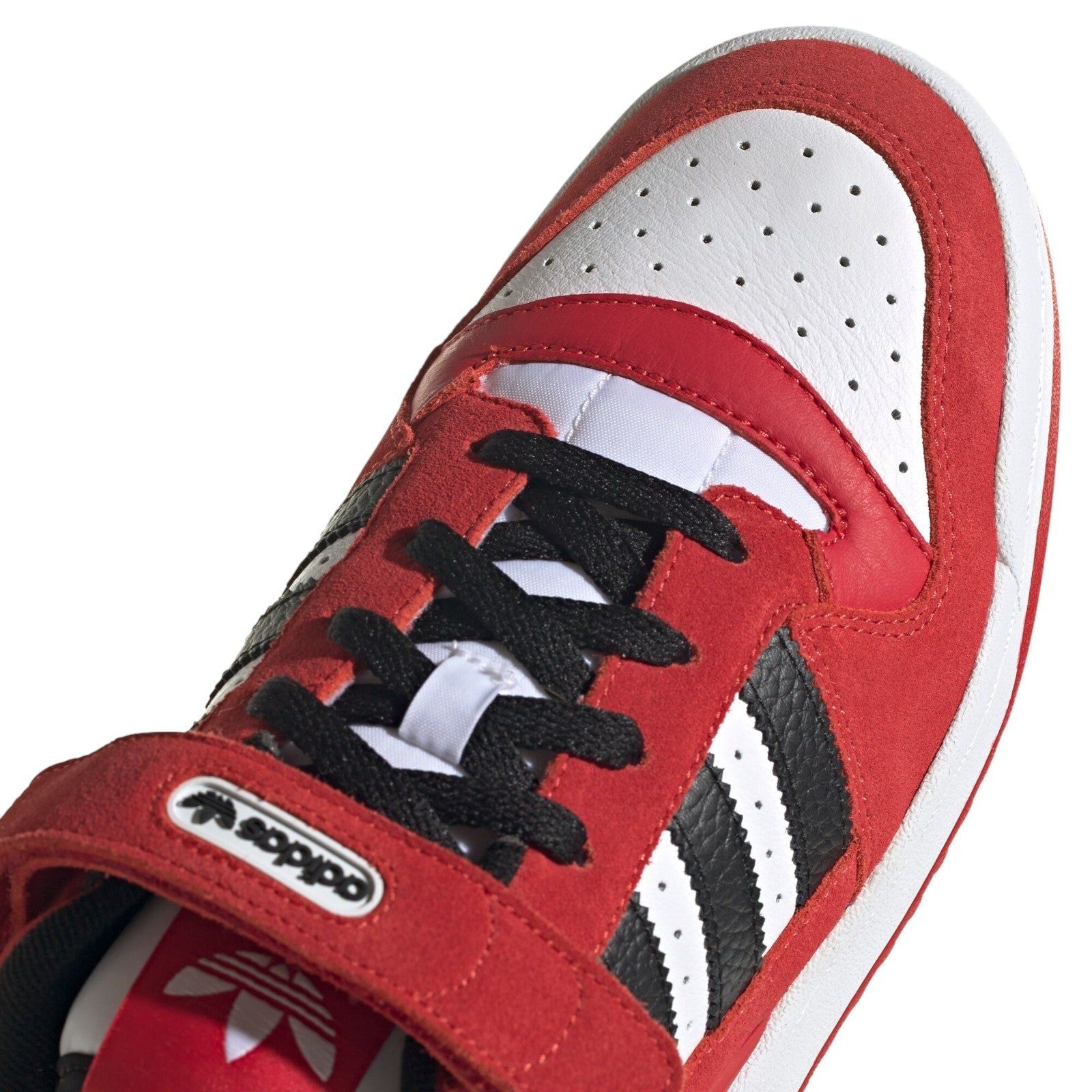 adidas Originals Forum Low Trainers - Varsity Red - ViaductClothing - -