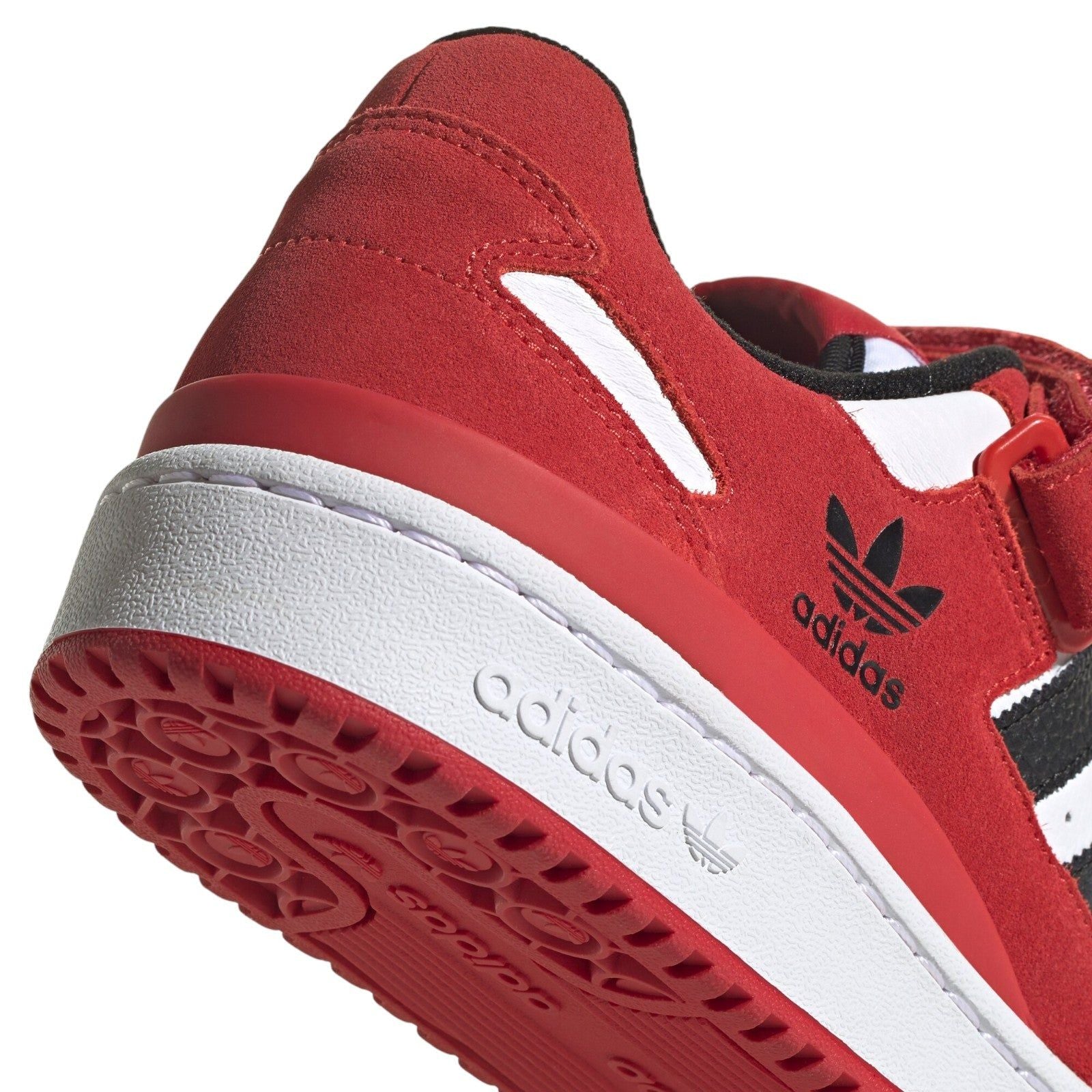 adidas Originals Forum Low Trainers - Varsity Red - ViaductClothing - -