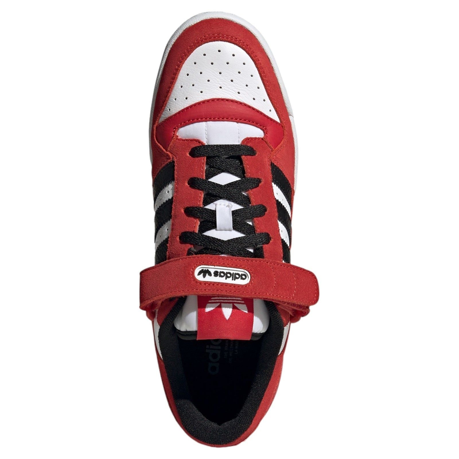 adidas Originals Forum Low Trainers - Varsity Red - ViaductClothing - -