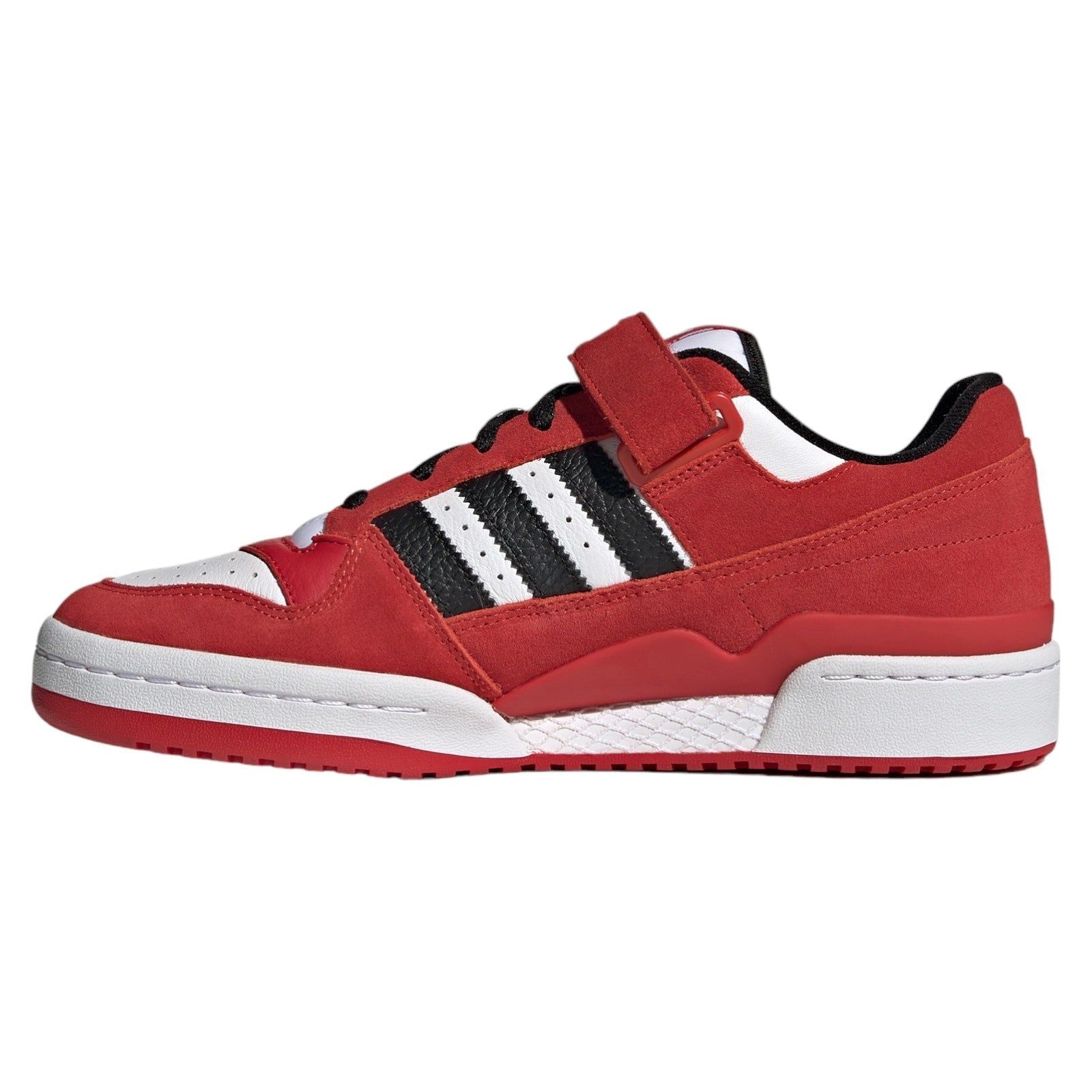 adidas Originals Forum Low Trainers - Varsity Red - ViaductClothing - -