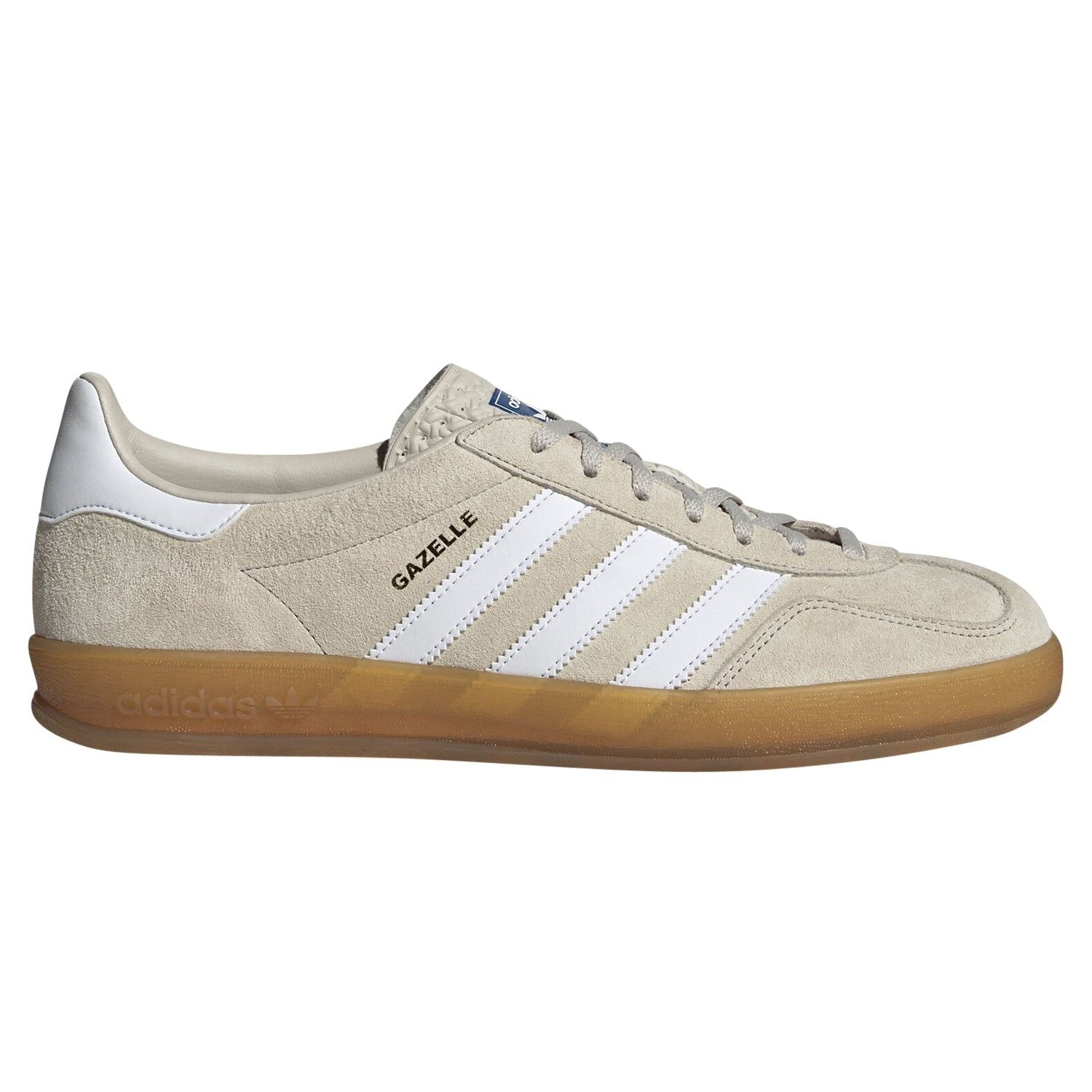 adidas gazelle silver green womens adidas Originals Gazelle Indoor Trainers - Beige