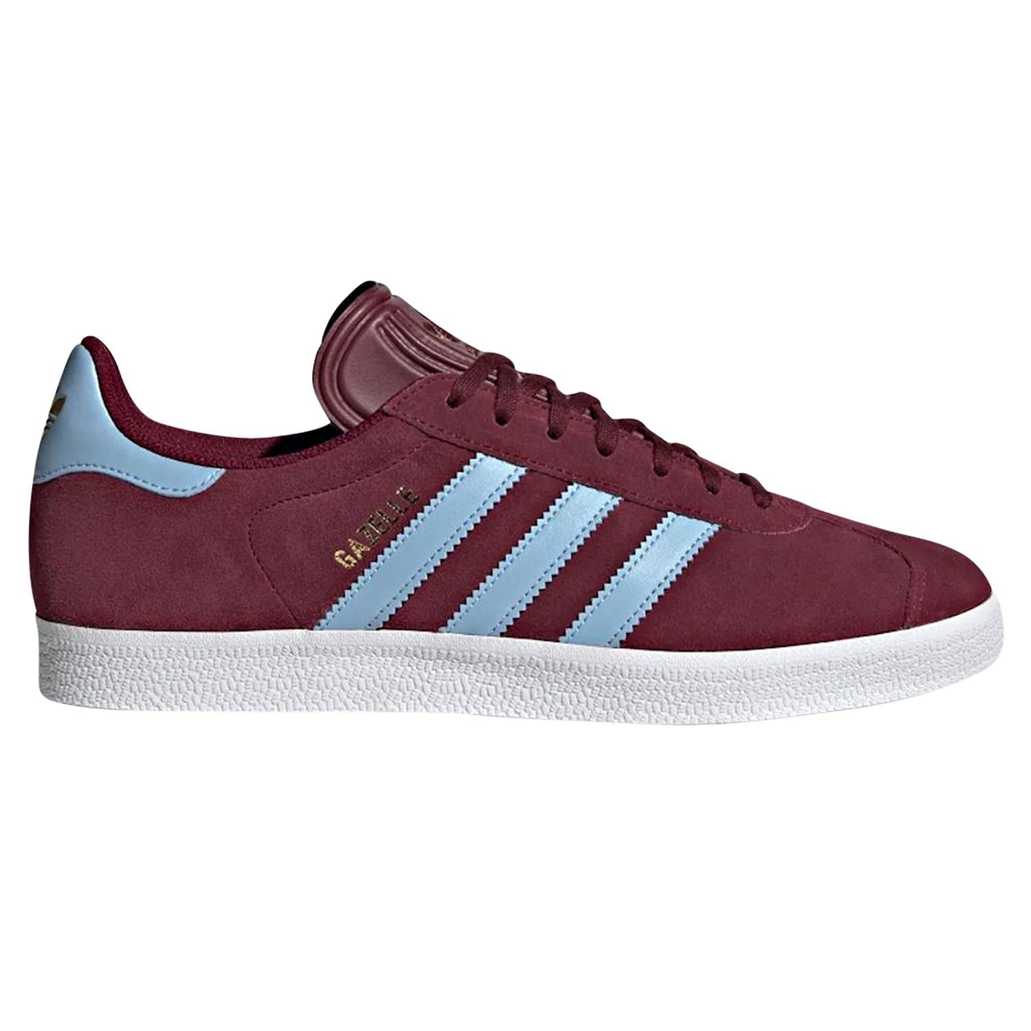 adidas Originals Gazelle Shoe - Claret & Blue - ViaductClothing - -