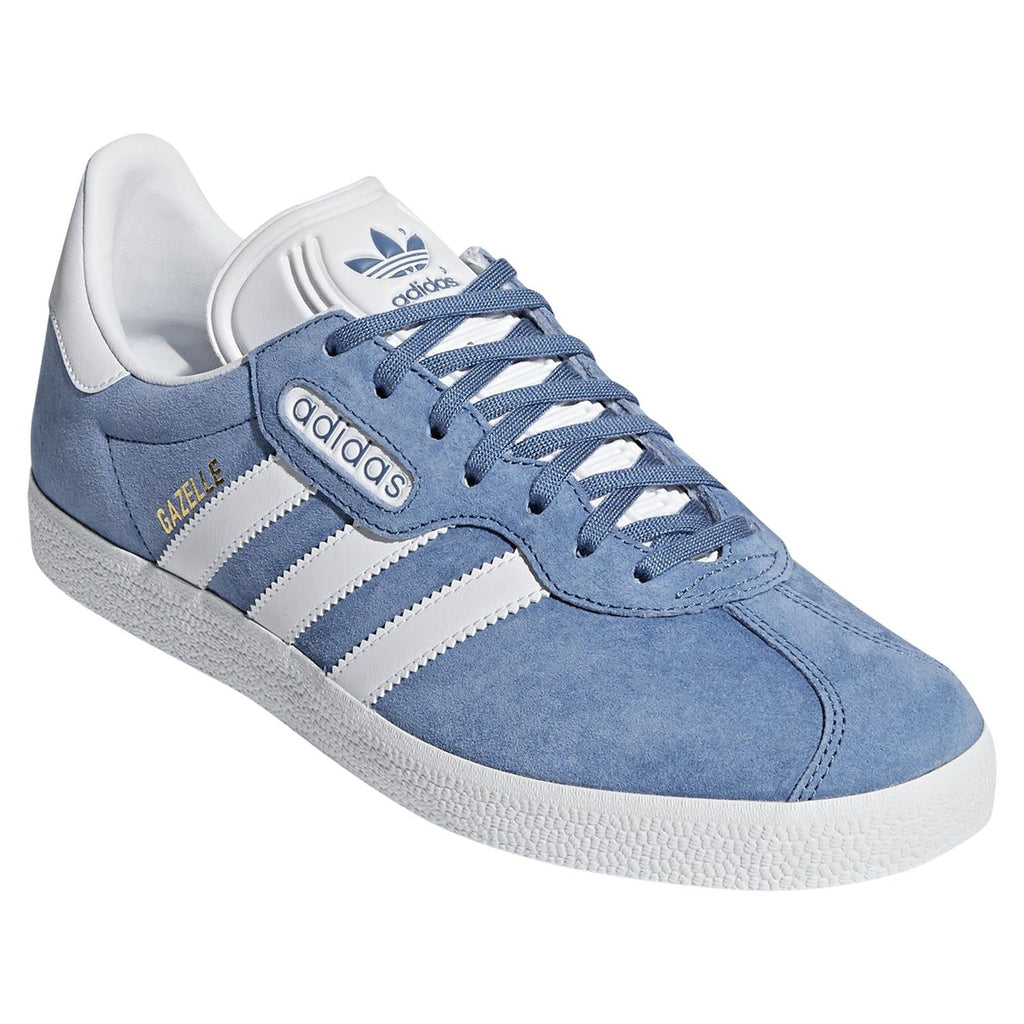 adidas Originals Gazelle Super Essential Trainers Blue ViaductClothing